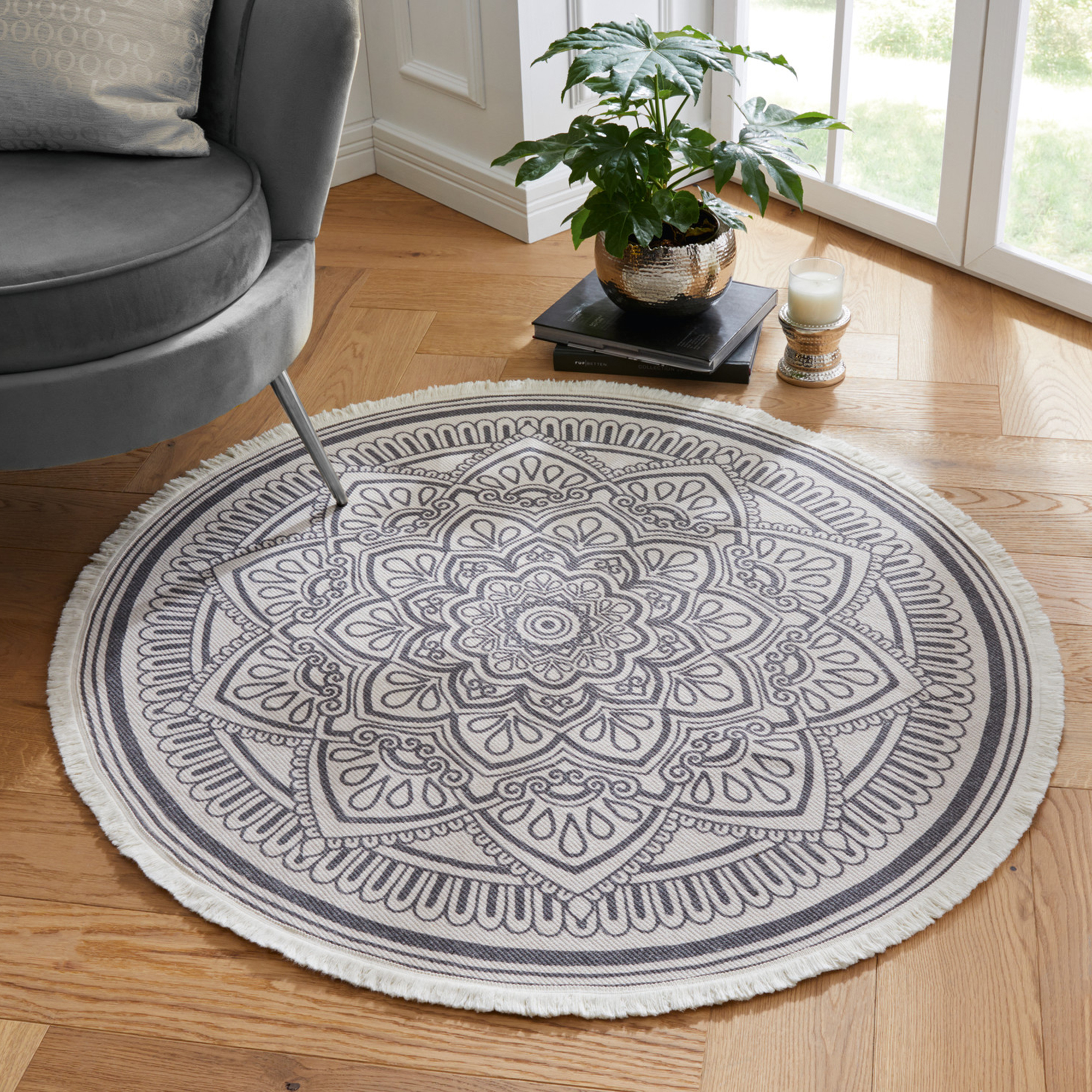 Acheter Tapis "mandala"  dans la boutique en ligne de Frank Flechtwaren
