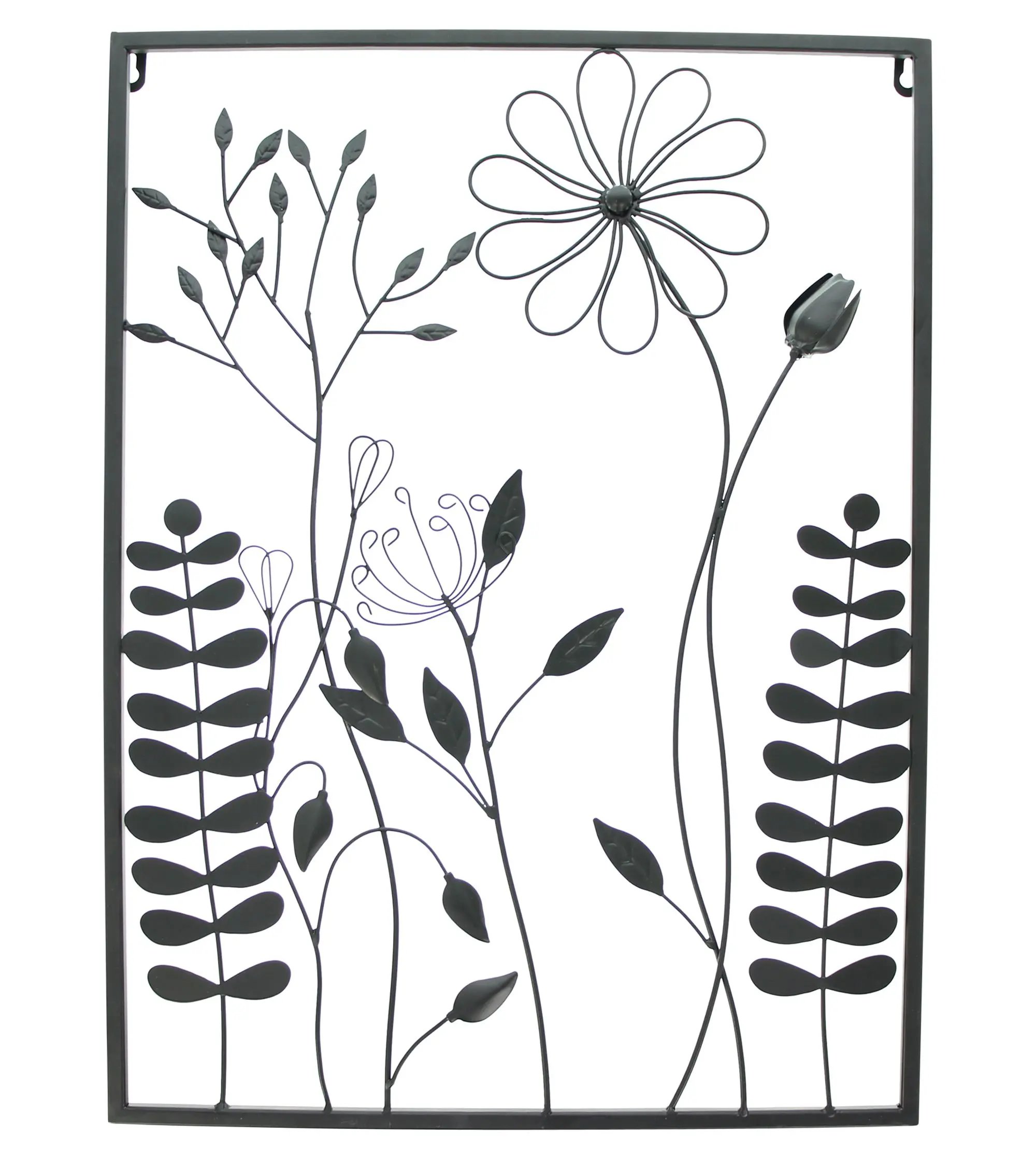 Acheter Cadre "Black Flowers"  dans la boutique en ligne de Frank Flechtwaren pour Pâques