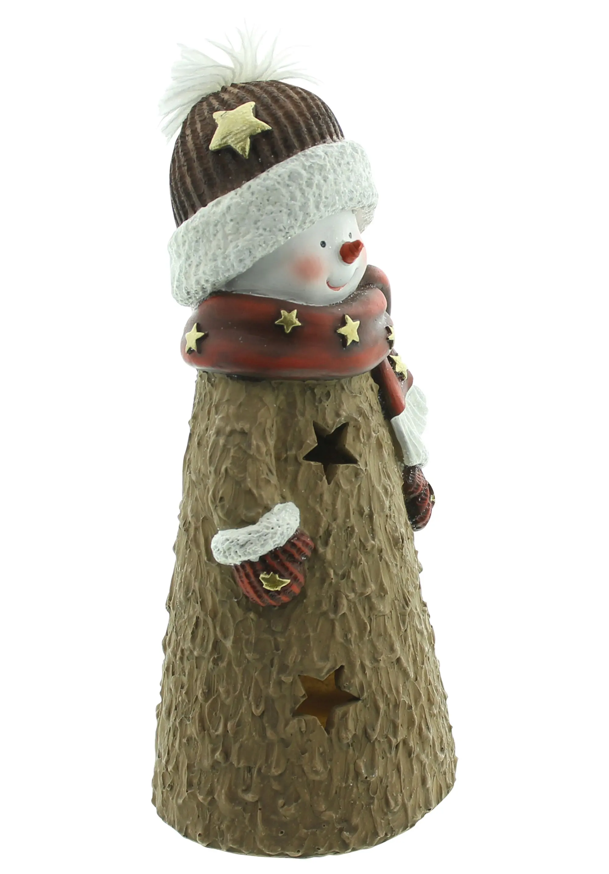 Acheter Bonhomme de neige LED "temps d'hiver"  dans la boutique en ligne de Frank Flechtwaren pour Figurines