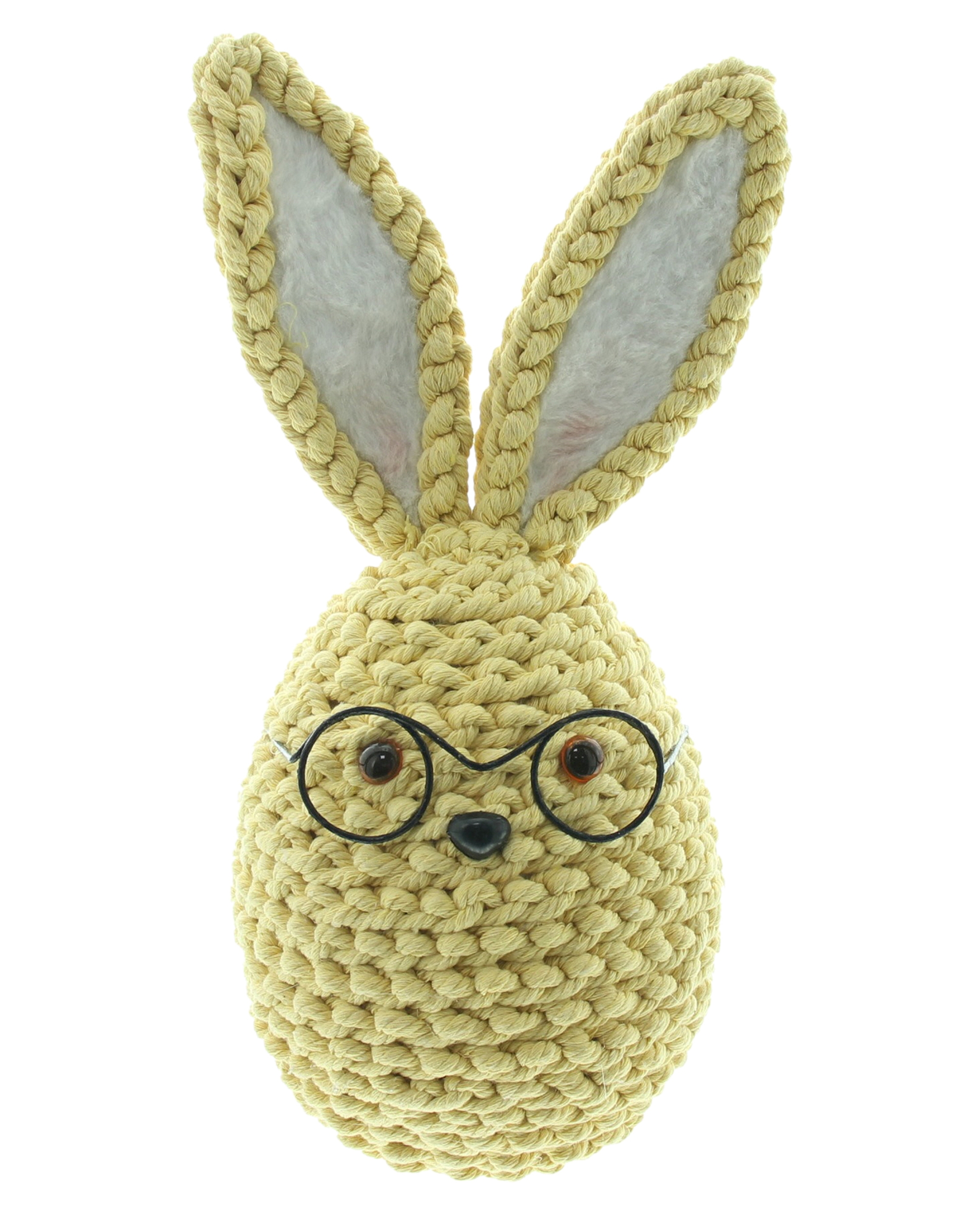 Acheter Figurine lapin "professeur"  dans la boutique en ligne de Frank Flechtwaren pour Nouvel arrivage