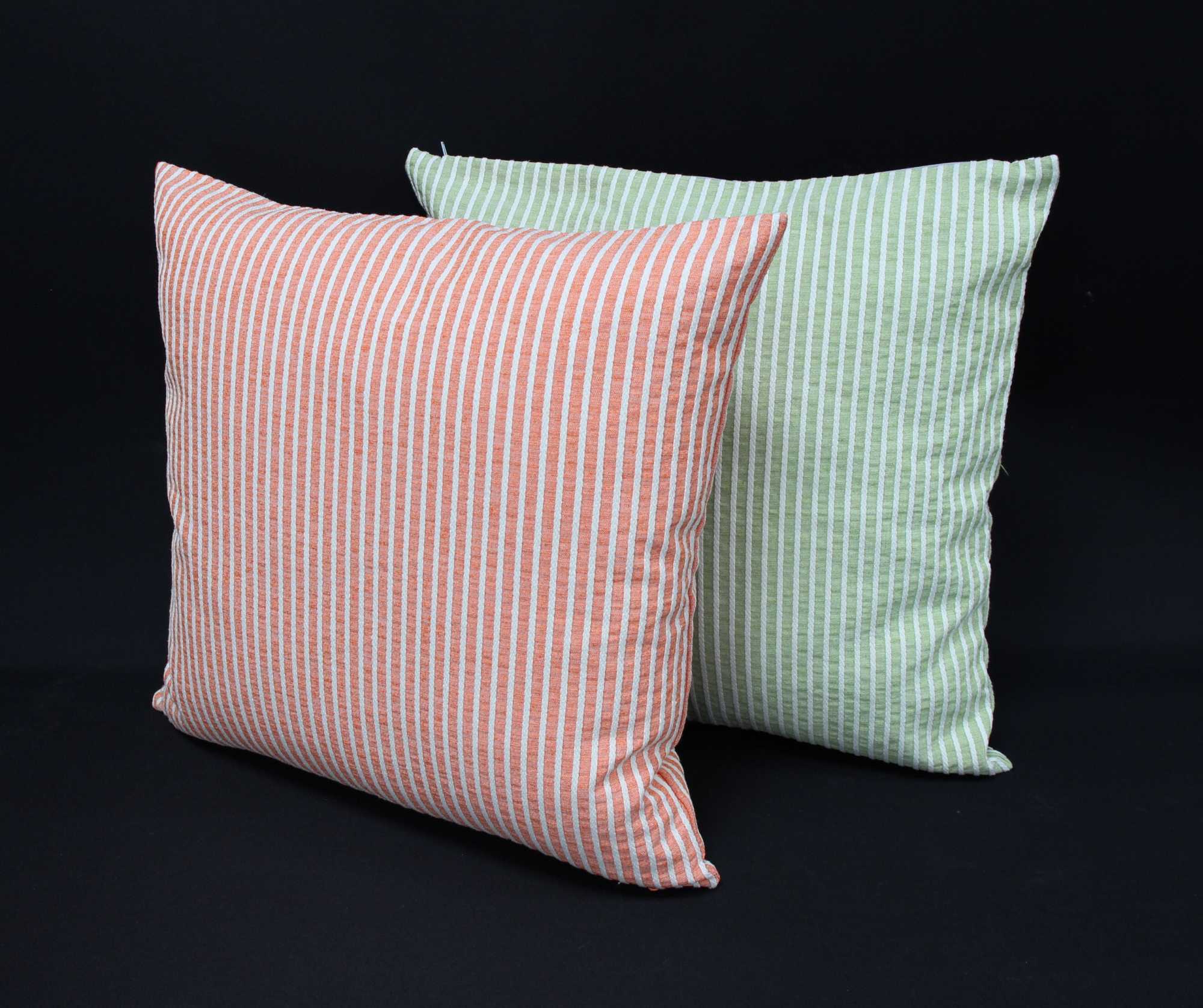 Acheter Lot de 2 housses de coussin "effet rayures"  dans la boutique en ligne de Frank Flechtwaren pour Pâques