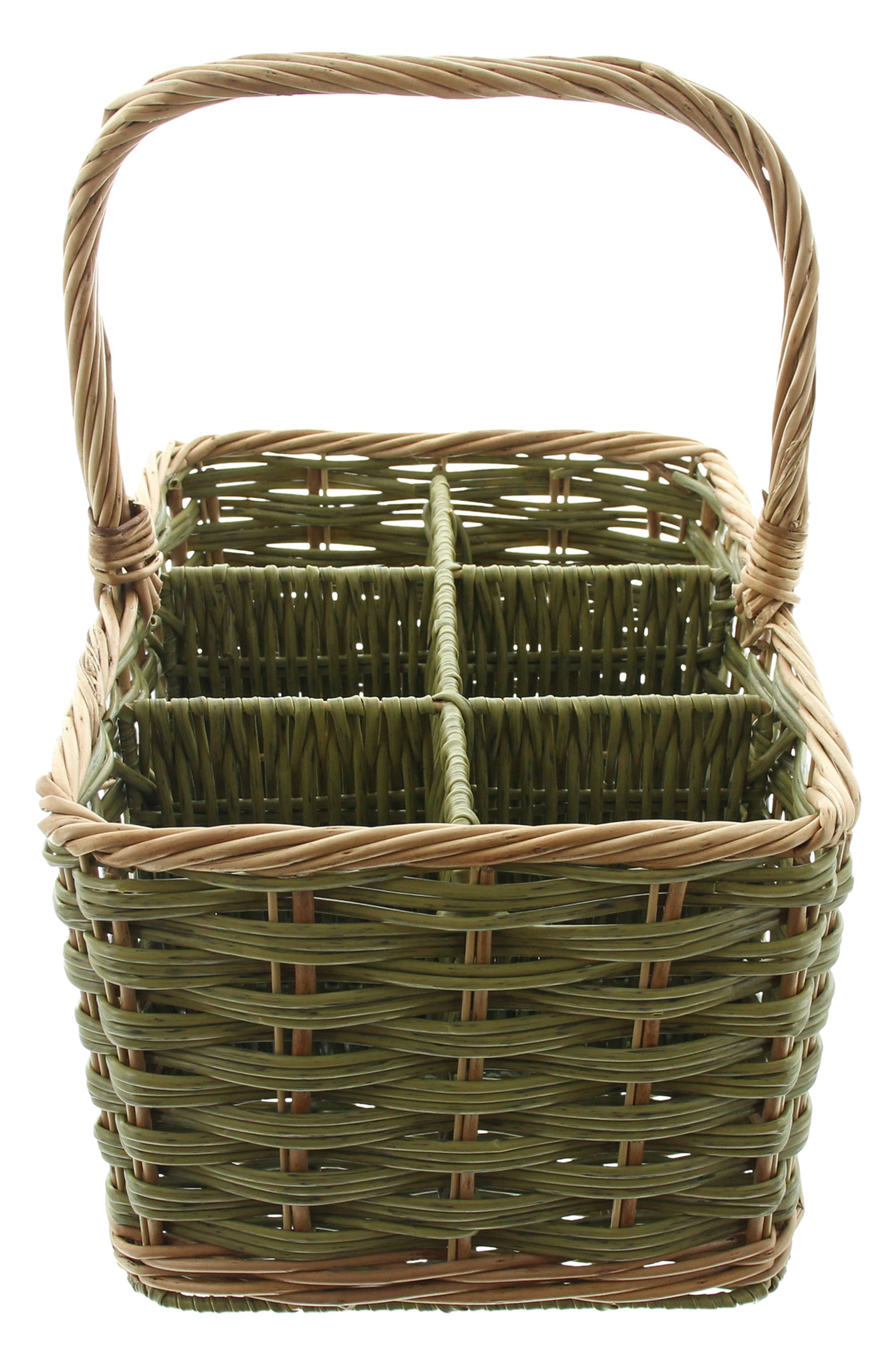 Acheter Porte-bouteilles "Washed Green" pour 6 bouteilles dans la boutique en ligne de Frank Flechtwaren pour Paniers à bouteilles Acheter Porte-bouteilles "Washed Green" pour 6 bouteilles dans la boutique en ligne de Frank Flechtwaren pour Paniers à bouteilles
