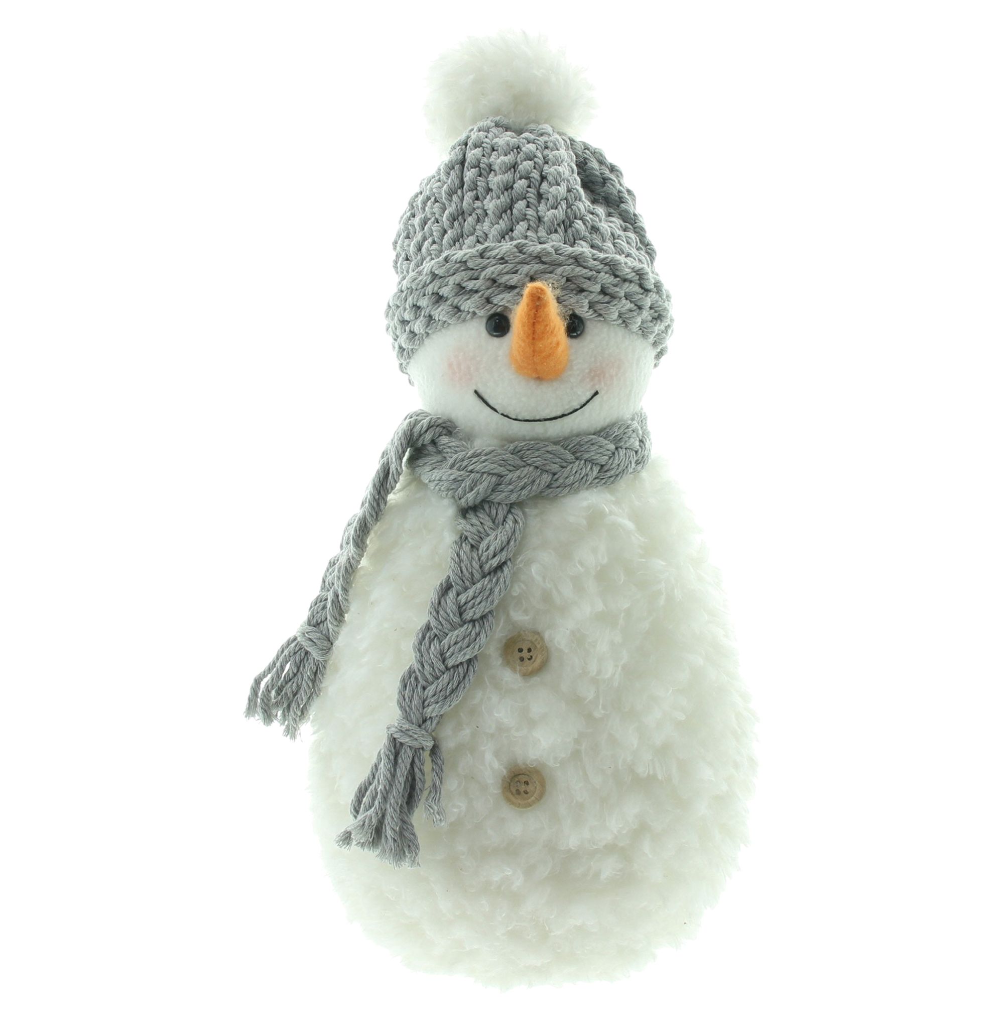 Acheter Bonhomme de neige décoratif « Fluffy »  dans la boutique en ligne de Frank Flechtwaren pour Figurines