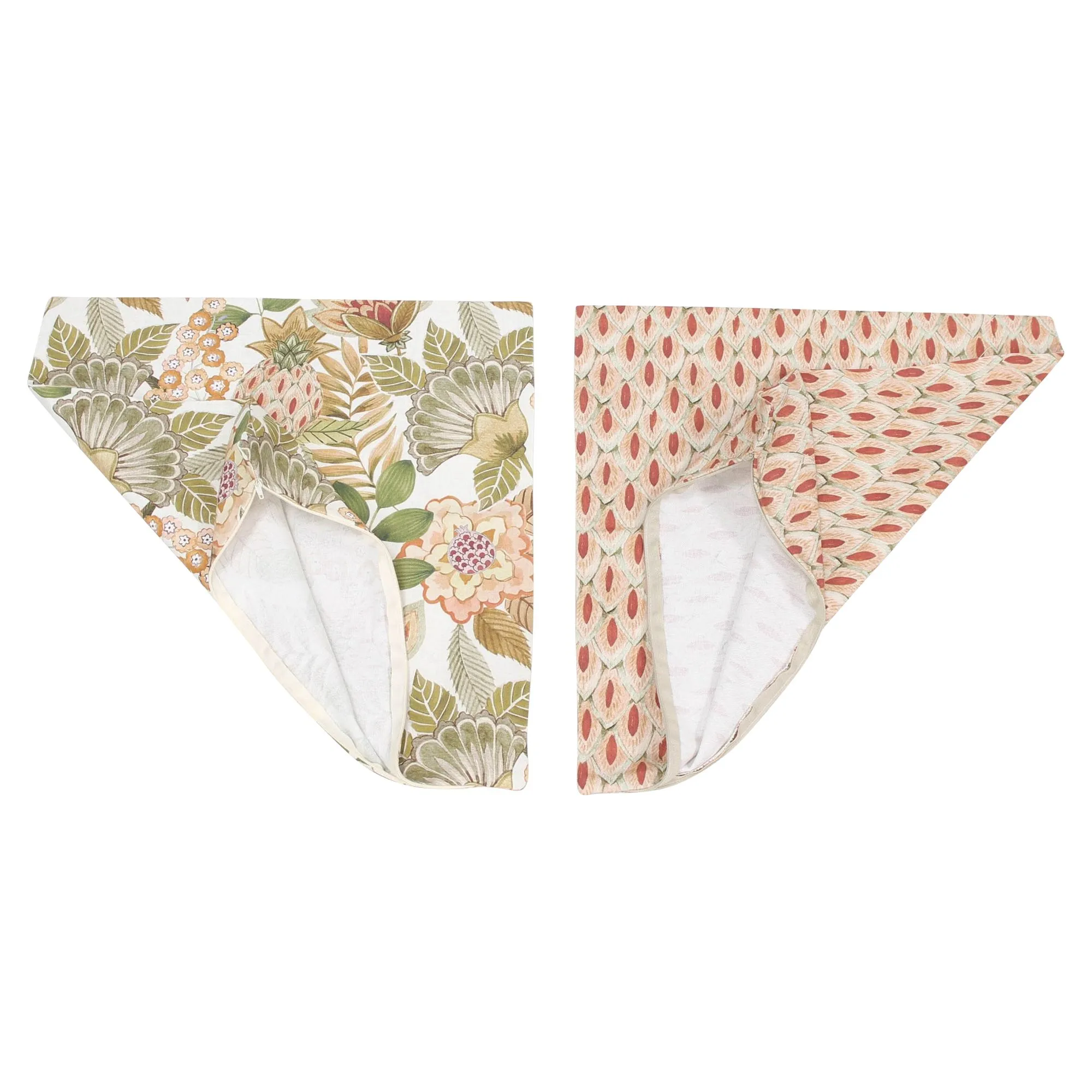 Acheter Housse de coussin « Floral », lot de 2 dans la boutique en ligne de Frank Flechtwaren pour Couleurs d'automne