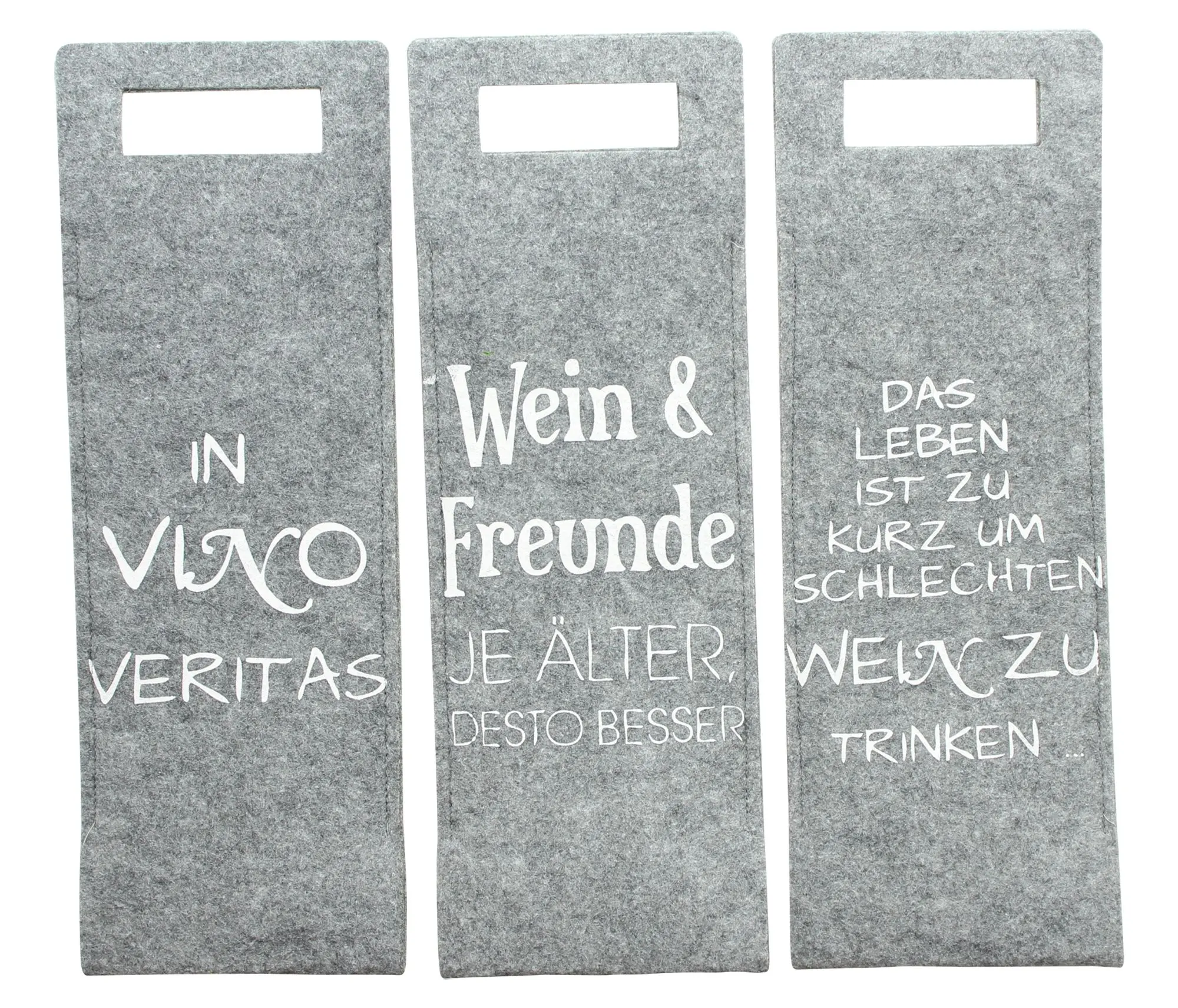 Acheter Lot de 3 sacs cadeaux "vin"  dans la boutique en ligne de Frank Flechtwaren pour Pochettes cadeaux