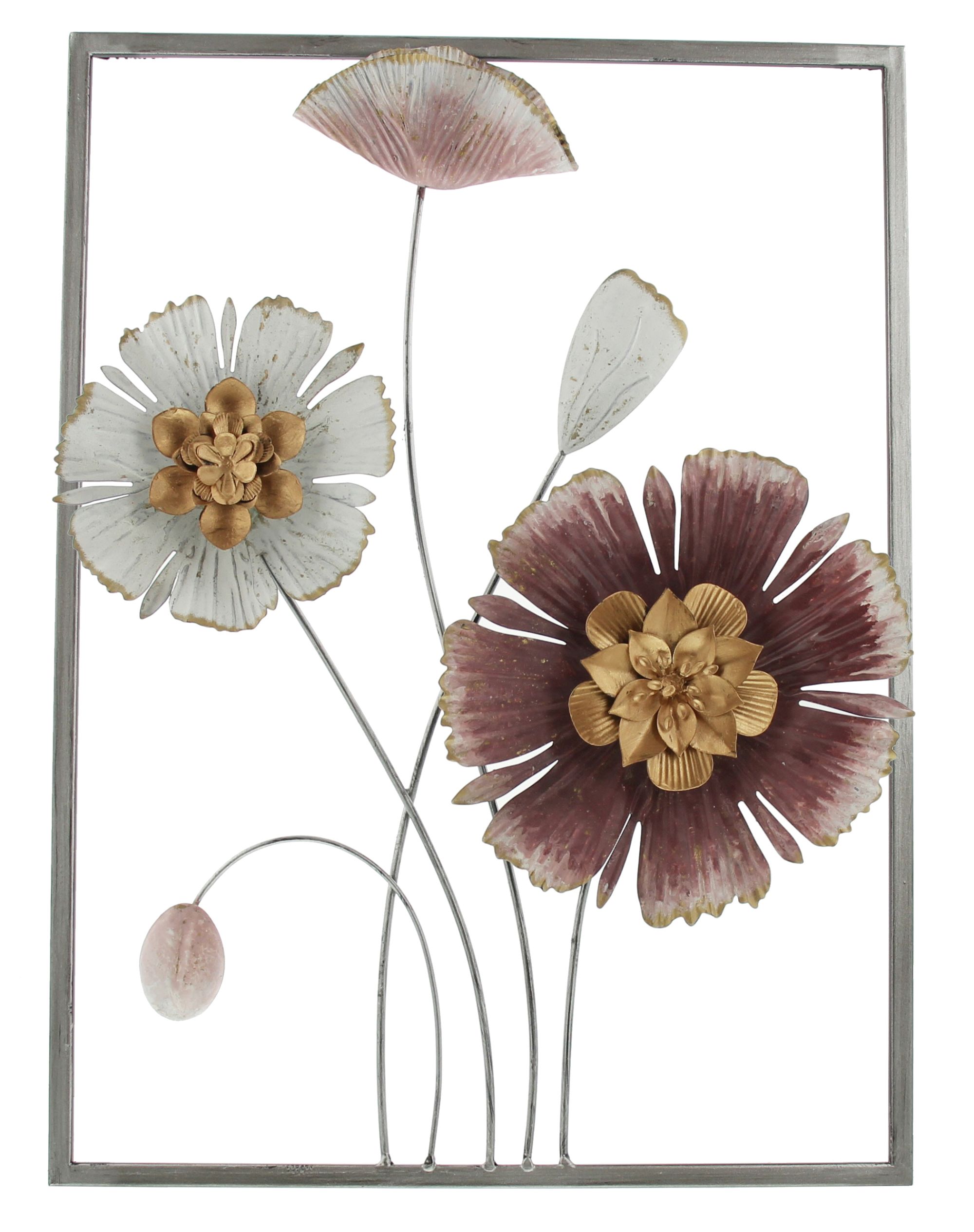 Acheter Décoration murale "fleurs métalliques" dans la boutique en ligne de Frank Flechtwaren pour Pâques Acheter Décoration murale "fleurs métalliques" dans la boutique en ligne de Frank Flechtwaren pour Pâques