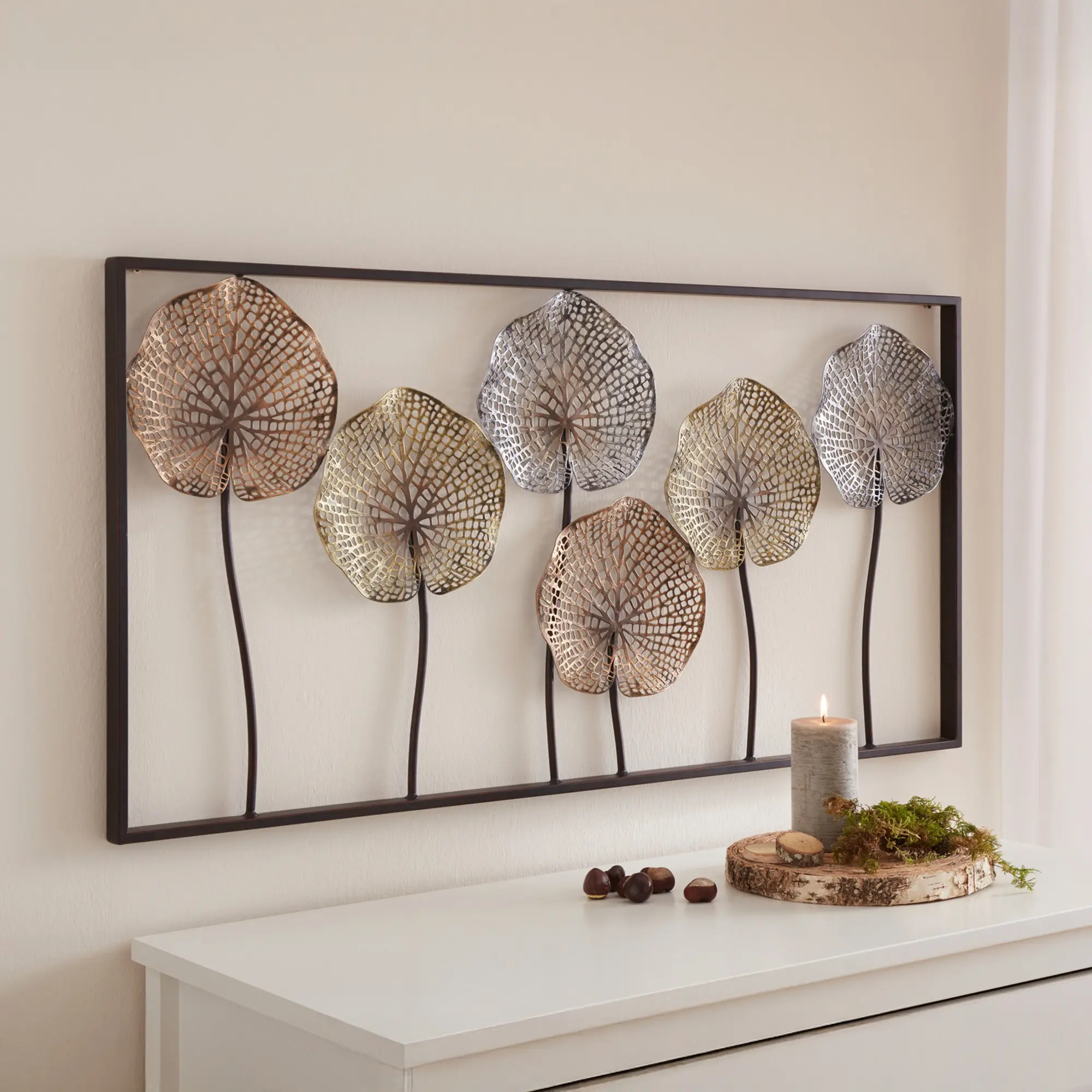 Acheter Cadre murale "lotus"  dans la boutique en ligne de Frank Flechtwaren