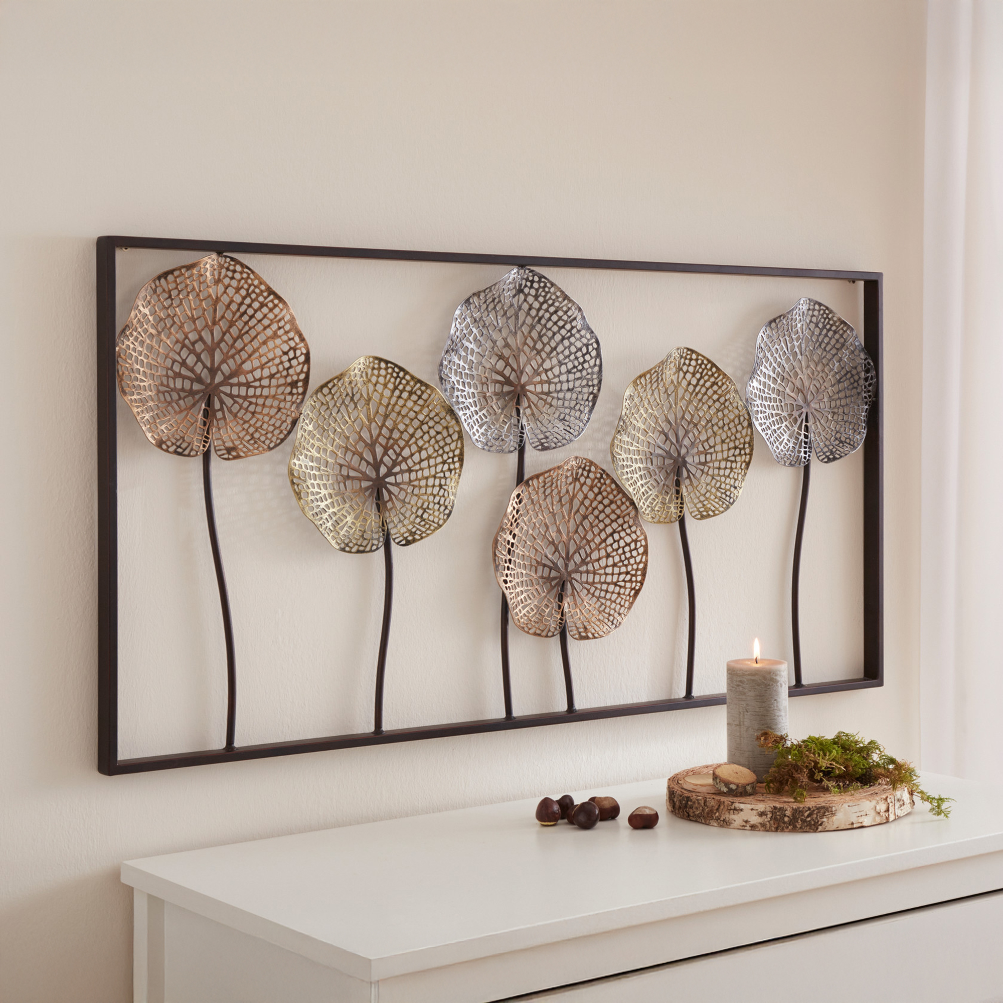 Acheter Cadre murale "lotus"  dans la boutique en ligne de Frank Flechtwaren