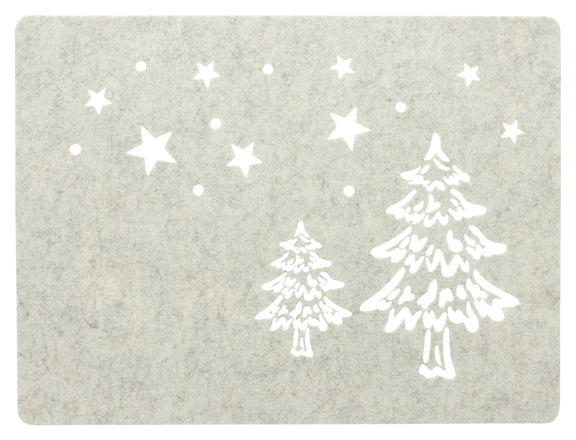 Acheter Lot de 4 sets de table "forêt d'hiver"  dans la boutique en ligne de Frank Flechtwaren pour Sets de table