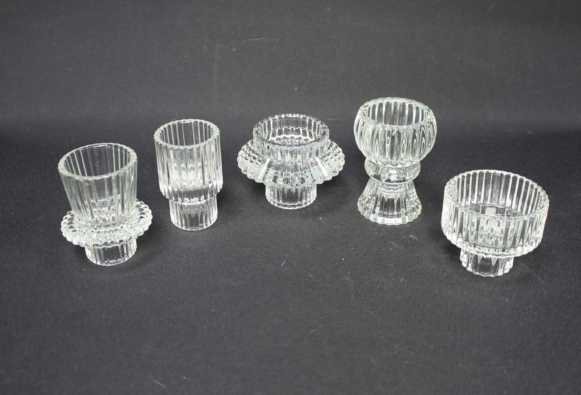 Acheter Lot de 5 bougeoirs "Classical"  dans la boutique en ligne de Frank Flechtwaren pour Pâques