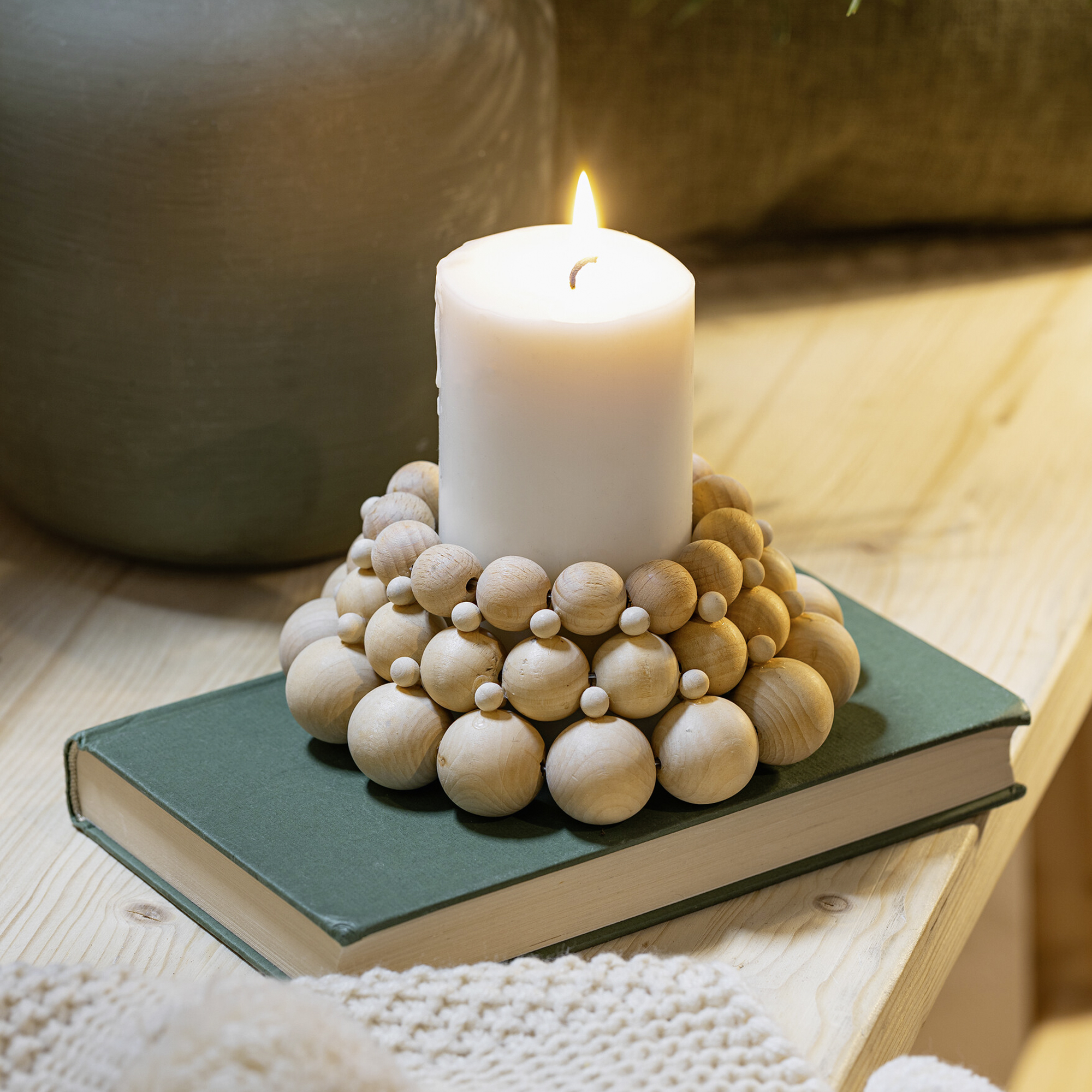 Acheter Décoration pour bougie "style bohème"  dans la boutique en ligne de Frank Flechtwaren
