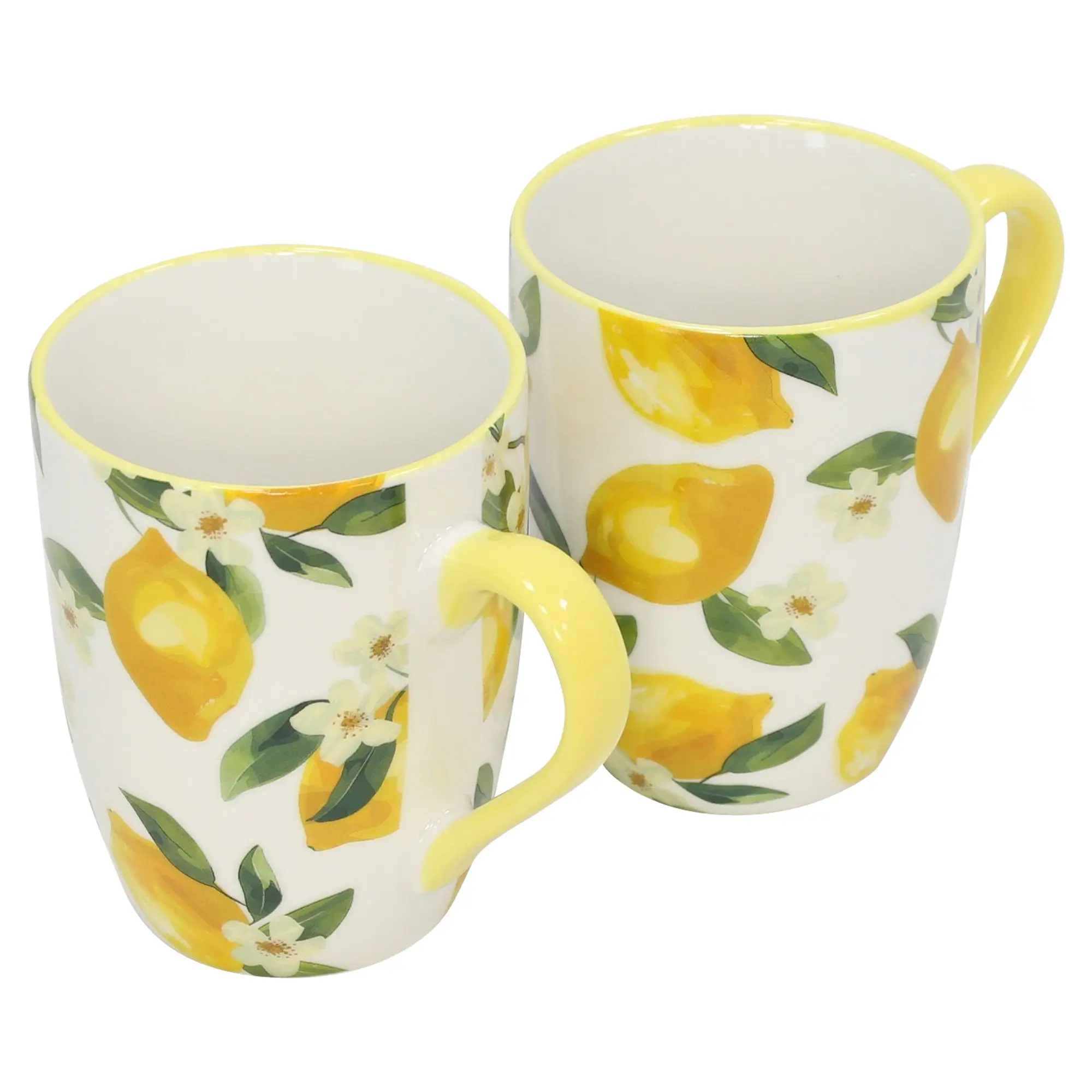 Acheter Lot de 2 tasses "Senteur d'été"  dans la boutique en ligne de Frank Flechtwaren pour Sorbet citron au