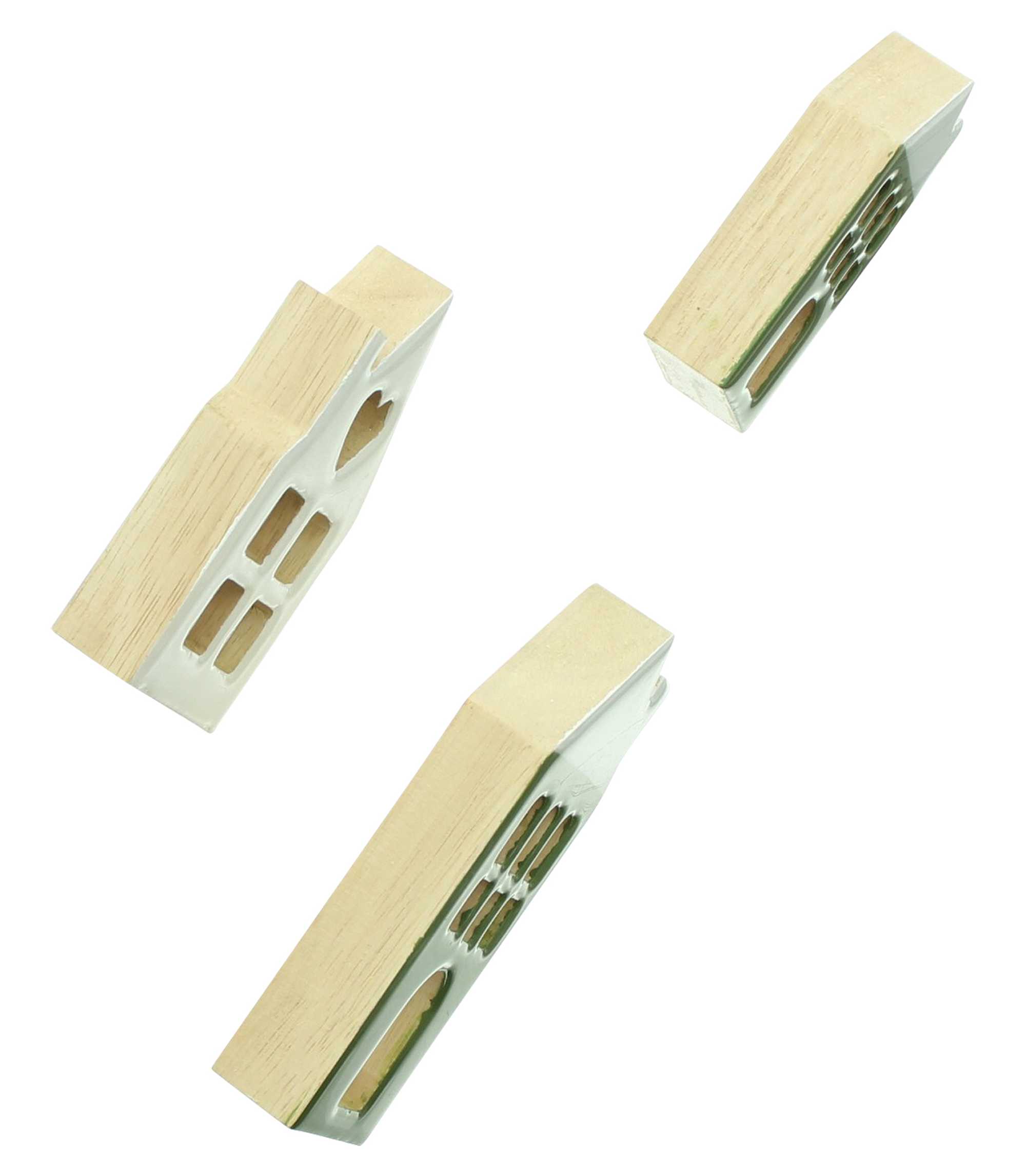 Acheter Lot de 3 maisons décoratives "Two-Tone"  dans la boutique en ligne de Frank Flechtwaren pour Pâques