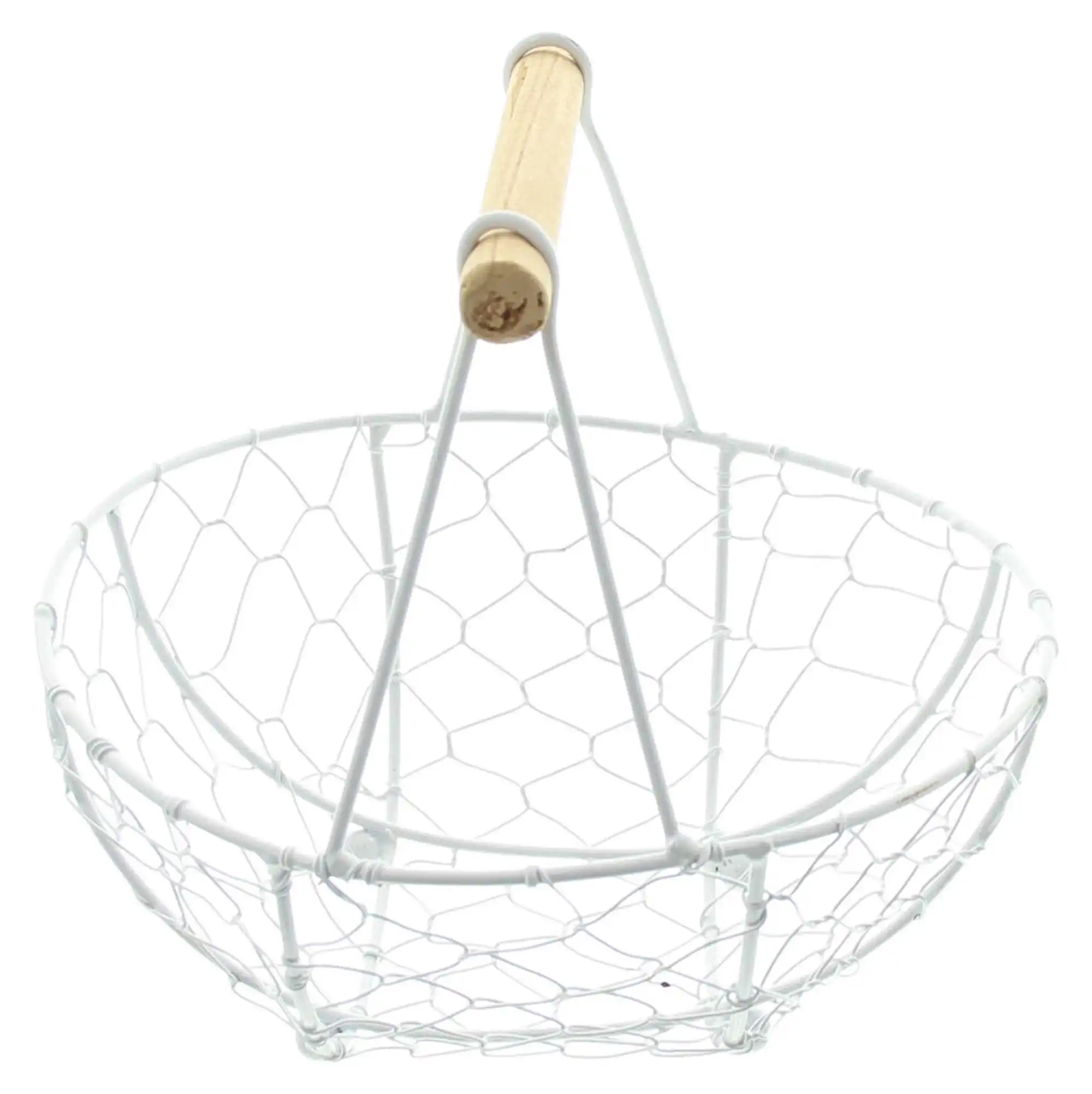 Acheter Panier métallique "blanc"  dans la boutique en ligne de Frank Flechtwaren pour Pâques