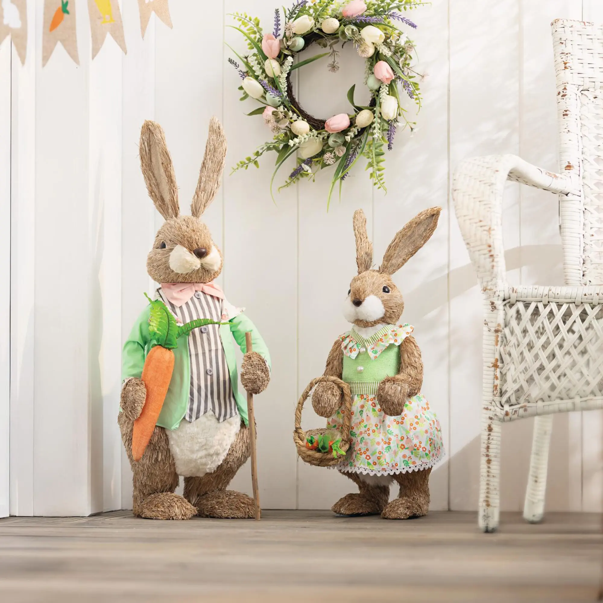 Acheter Figurine " madame lapin"  dans la boutique en ligne de Frank Flechtwaren