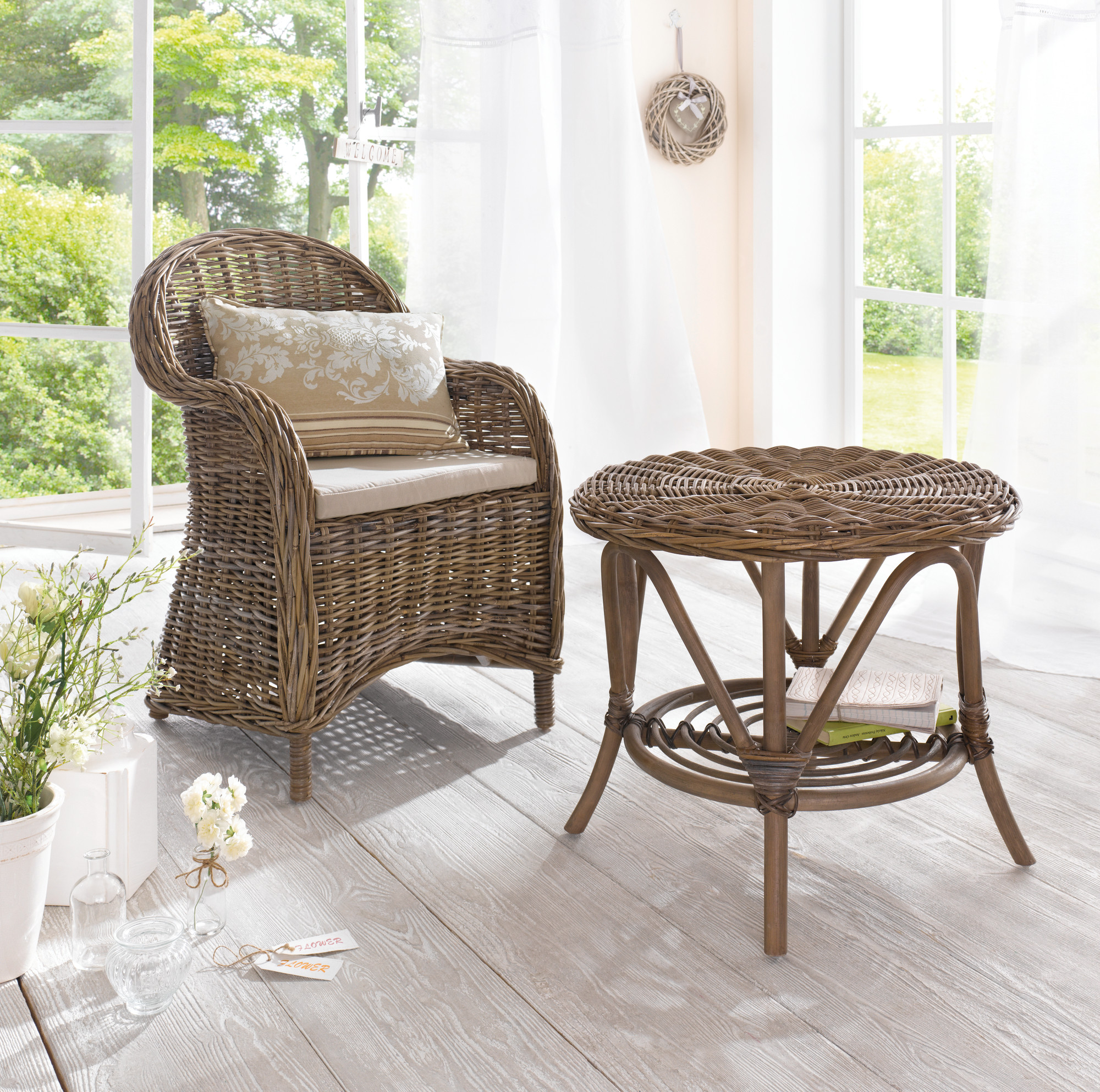 Acheter Fauteuil rotin "Koboo Grey" dans la boutique en ligne de Frank Flechtwaren pour Noël Acheter Fauteuil rotin "Koboo Grey" dans la boutique en ligne de Frank Flechtwaren pour Noël