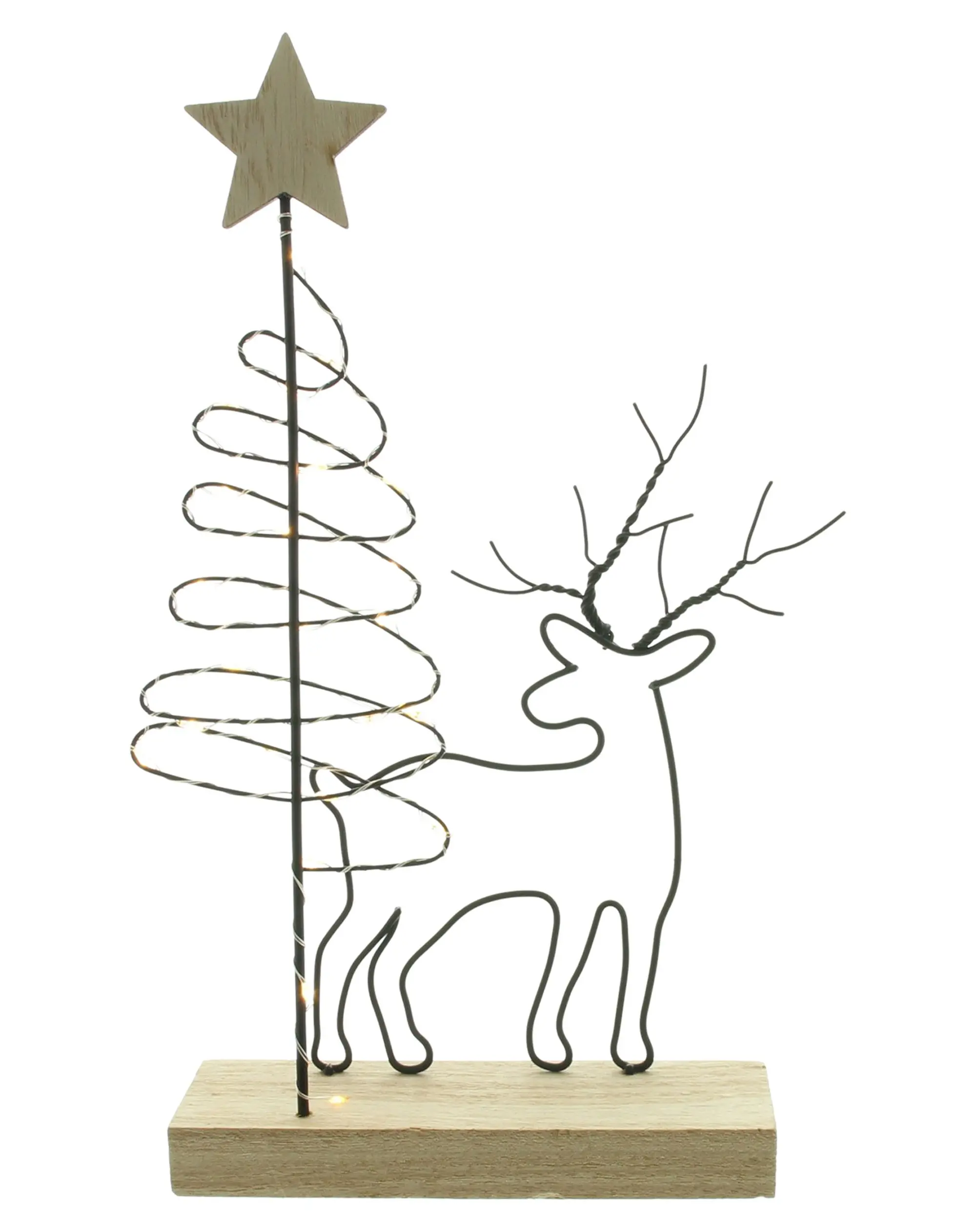 Acheter Décoration LED "forêt d'hiver"  dans la boutique en ligne de Frank Flechtwaren pour Sapins
