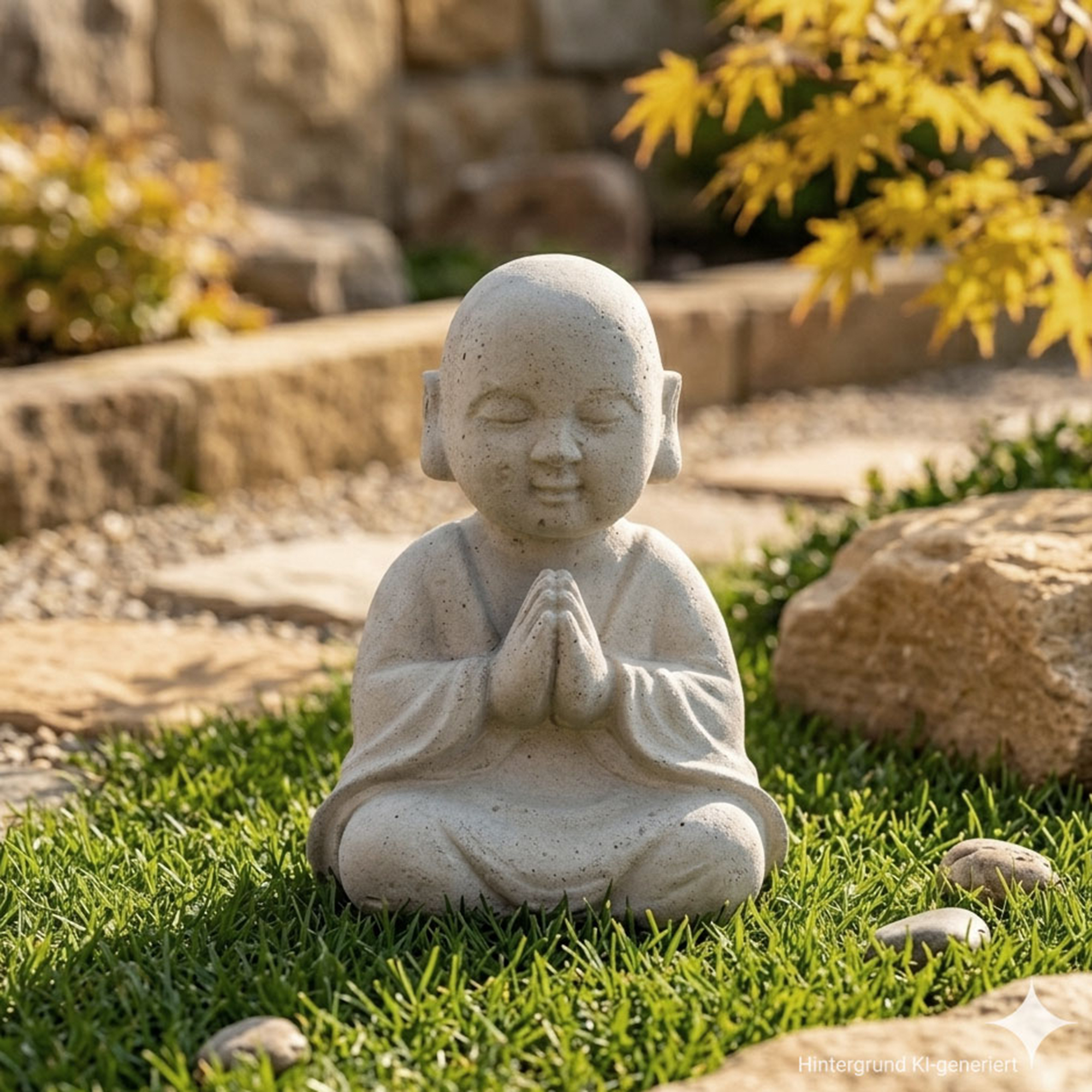 Acheter Figurine décorative "moine"  dans la boutique en ligne de Frank Flechtwaren