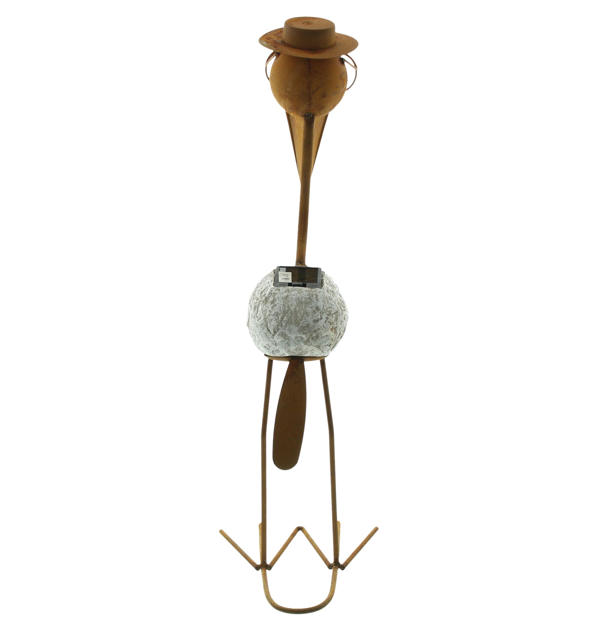Acheter Oiseau LED "rouille"  dans la boutique en ligne de Frank Flechtwaren pour Figurines de jardin