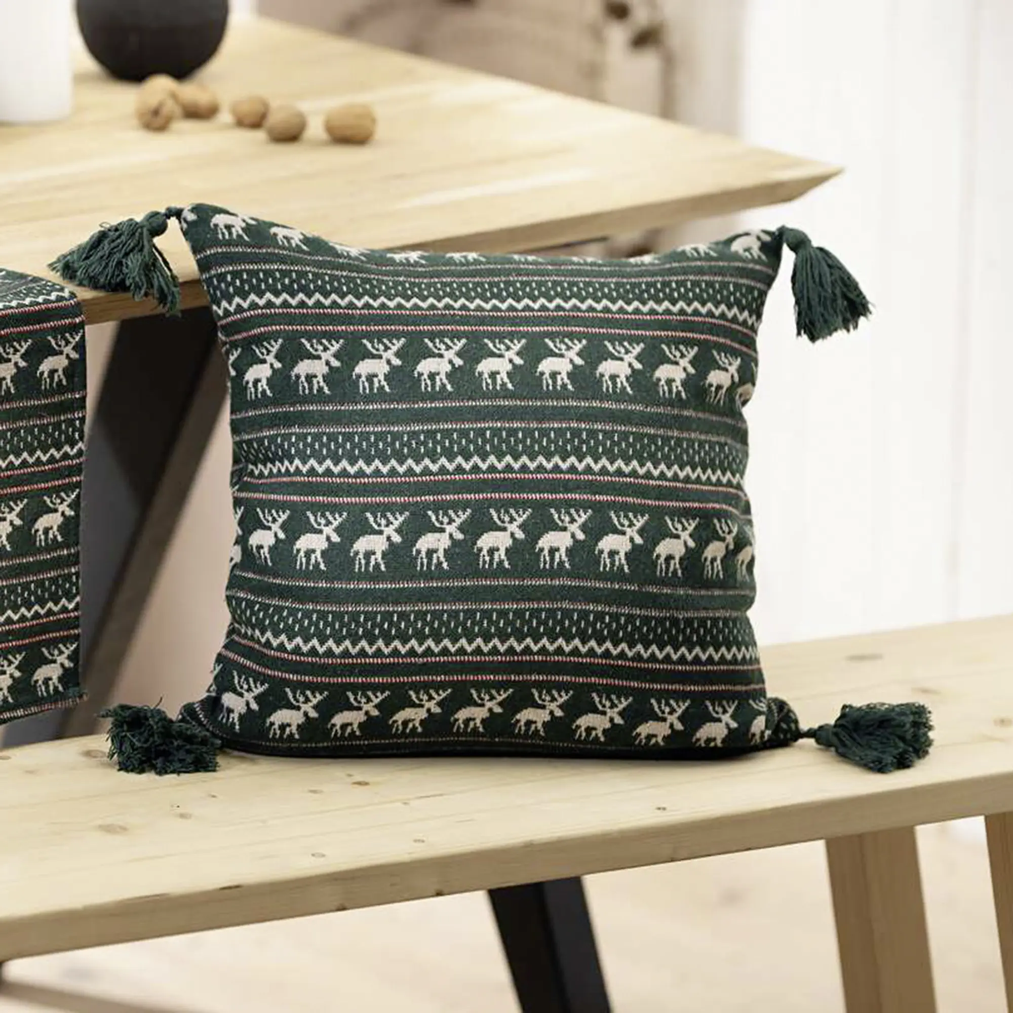 Acheter Housse de coussin "Scandinavie"  dans la boutique en ligne de Frank Flechtwaren