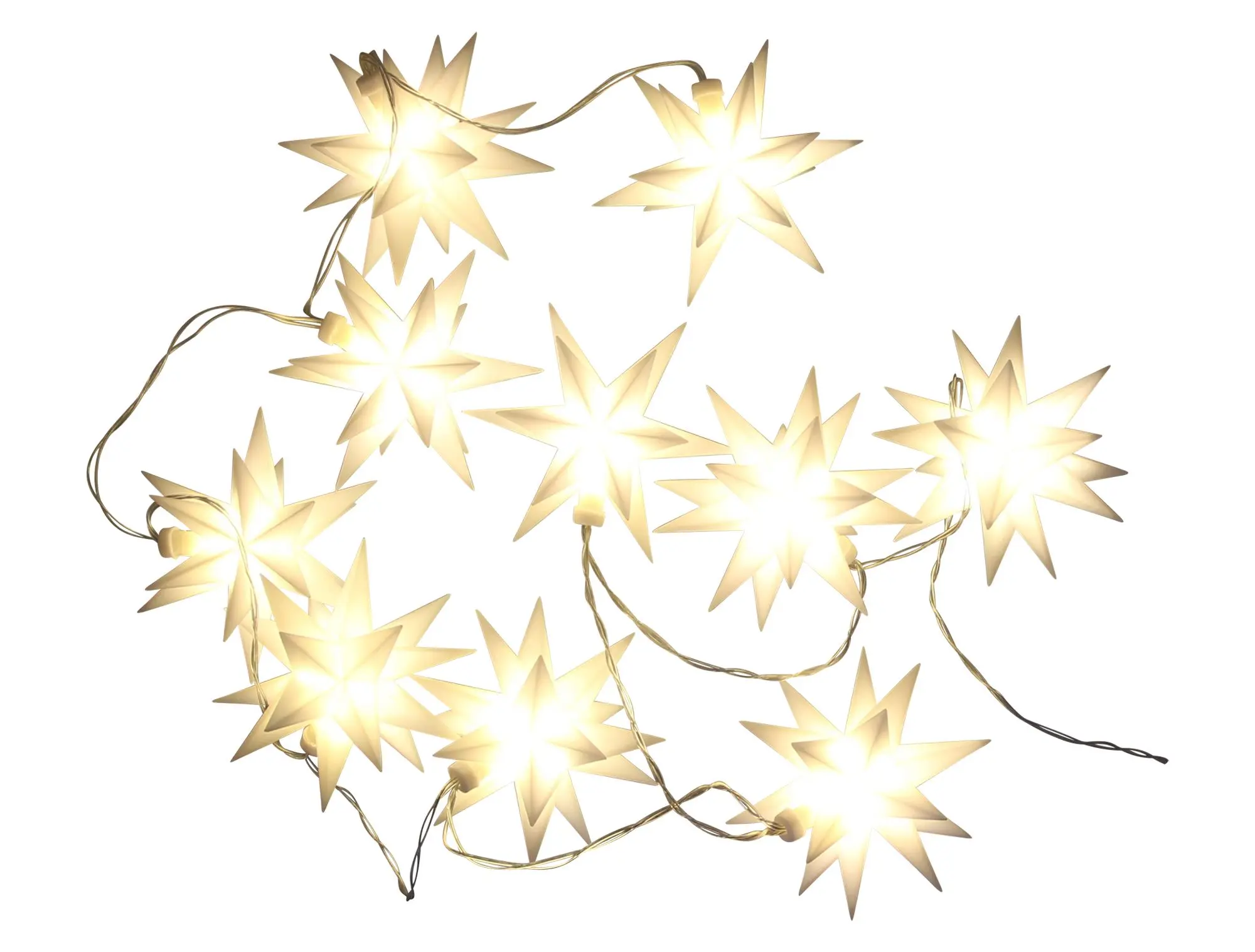 Acheter Guirlande LED "étoiles 3D"  dans la boutique en ligne de Frank Flechtwaren pour Guirlandes lumineuses LED