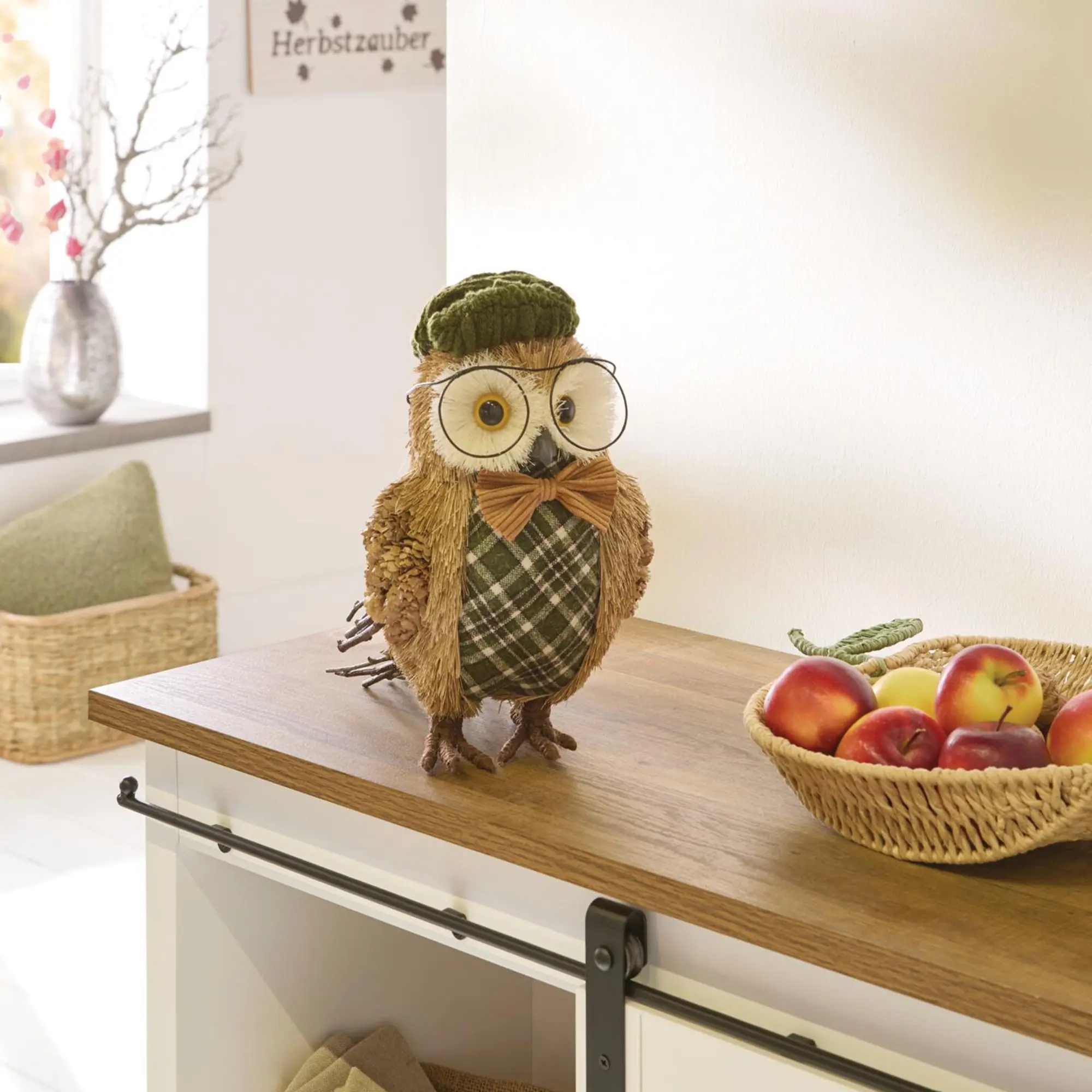 Acheter Figurine décorative « Monsieur Hibou » dans la boutique en ligne de Frank Flechtwaren