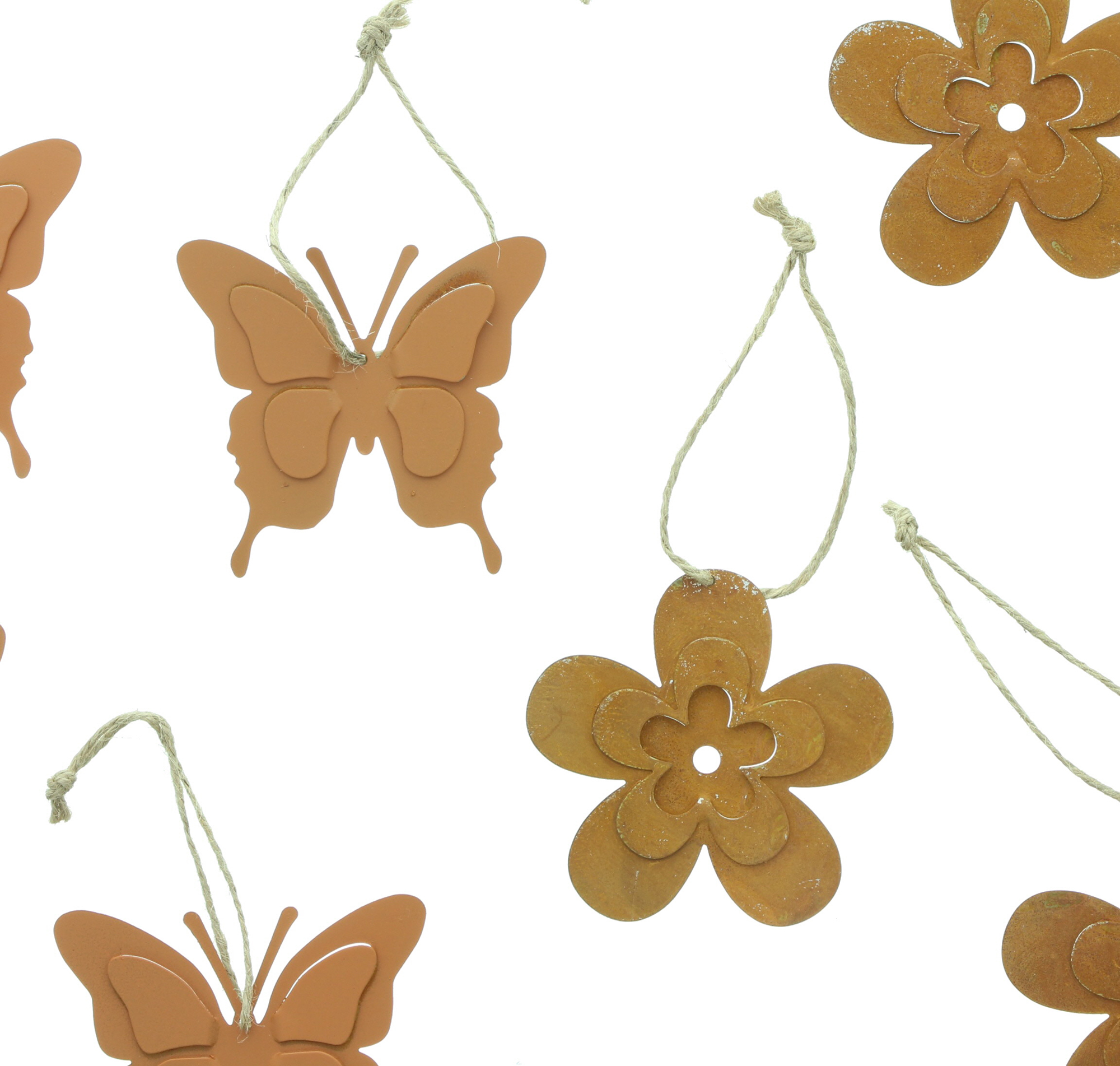 Acheter Crochets "aspect rouillé", lot de 8, 2ème choix  dans la boutique en ligne de Frank Flechtwaren pour Suspensions décoratives