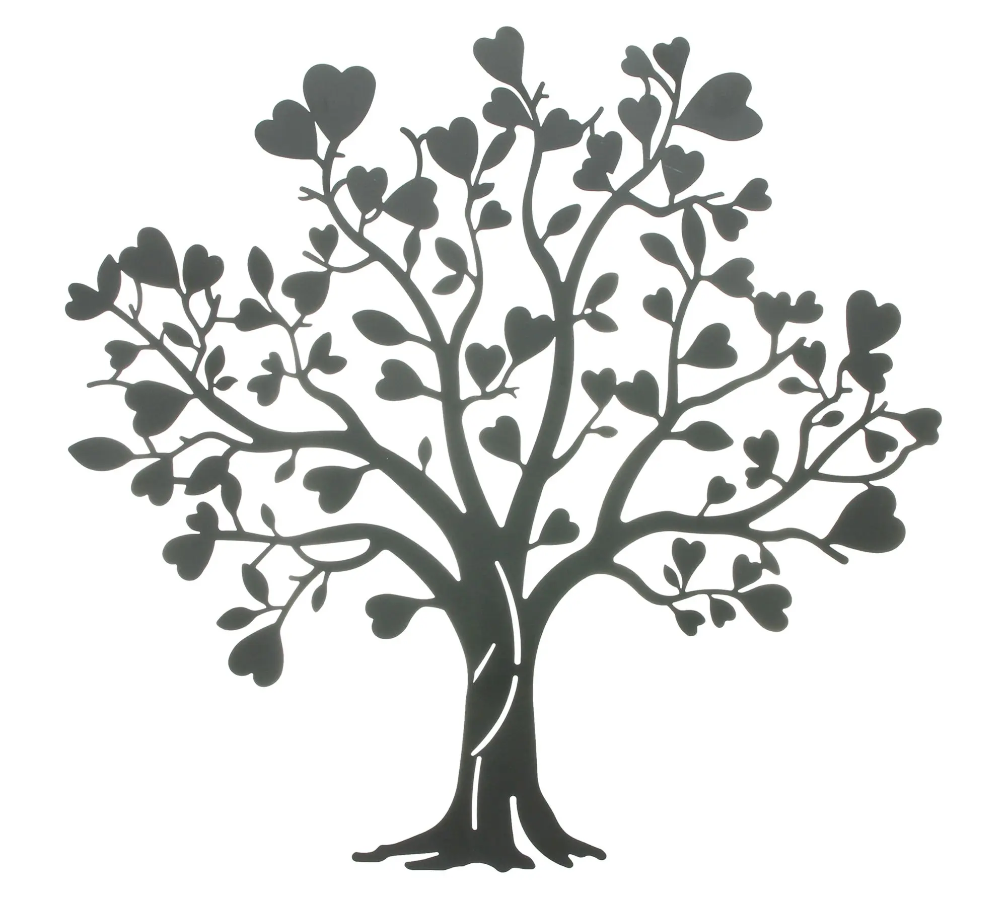Acheter Déco murale "feuilles coeur"  dans la boutique en ligne de Frank Flechtwaren pour Décorations murales