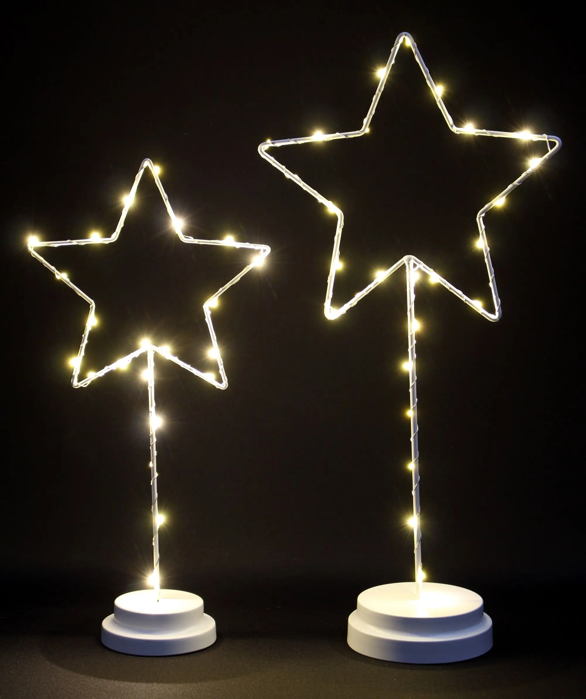 Acheter Lot de 2 LEDs de décoration "étoile" dans la boutique en ligne de Frank Flechtwaren pour Étoiles Acheter Lot de 2 LEDs de décoration "étoile" dans la boutique en ligne de Frank Flechtwaren pour Étoiles