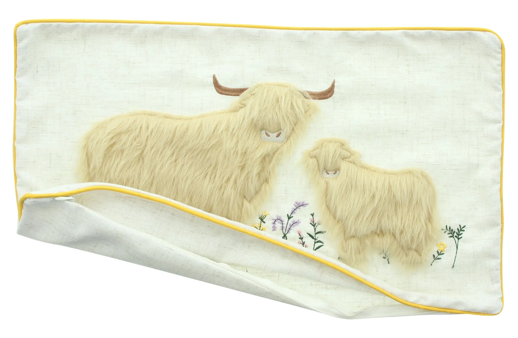 Acheter Housse de coussin "Highlander"  dans la boutique en ligne de Frank Flechtwaren pour Nature et vert