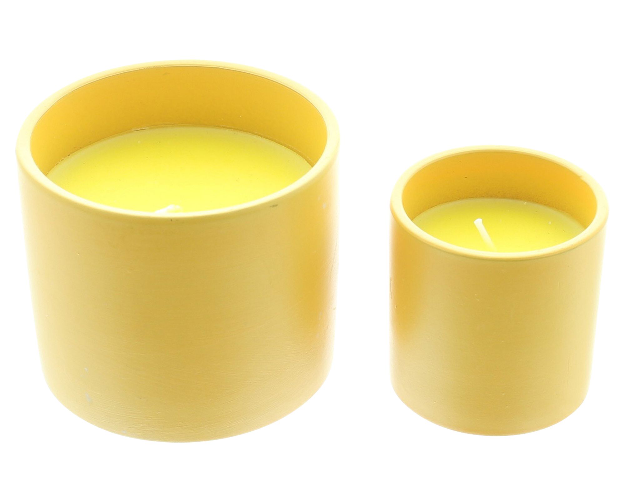 Acheter Lot de 2 bougies parfumées "citronnelle"  dans la boutique en ligne de Frank Flechtwaren pour Pâques