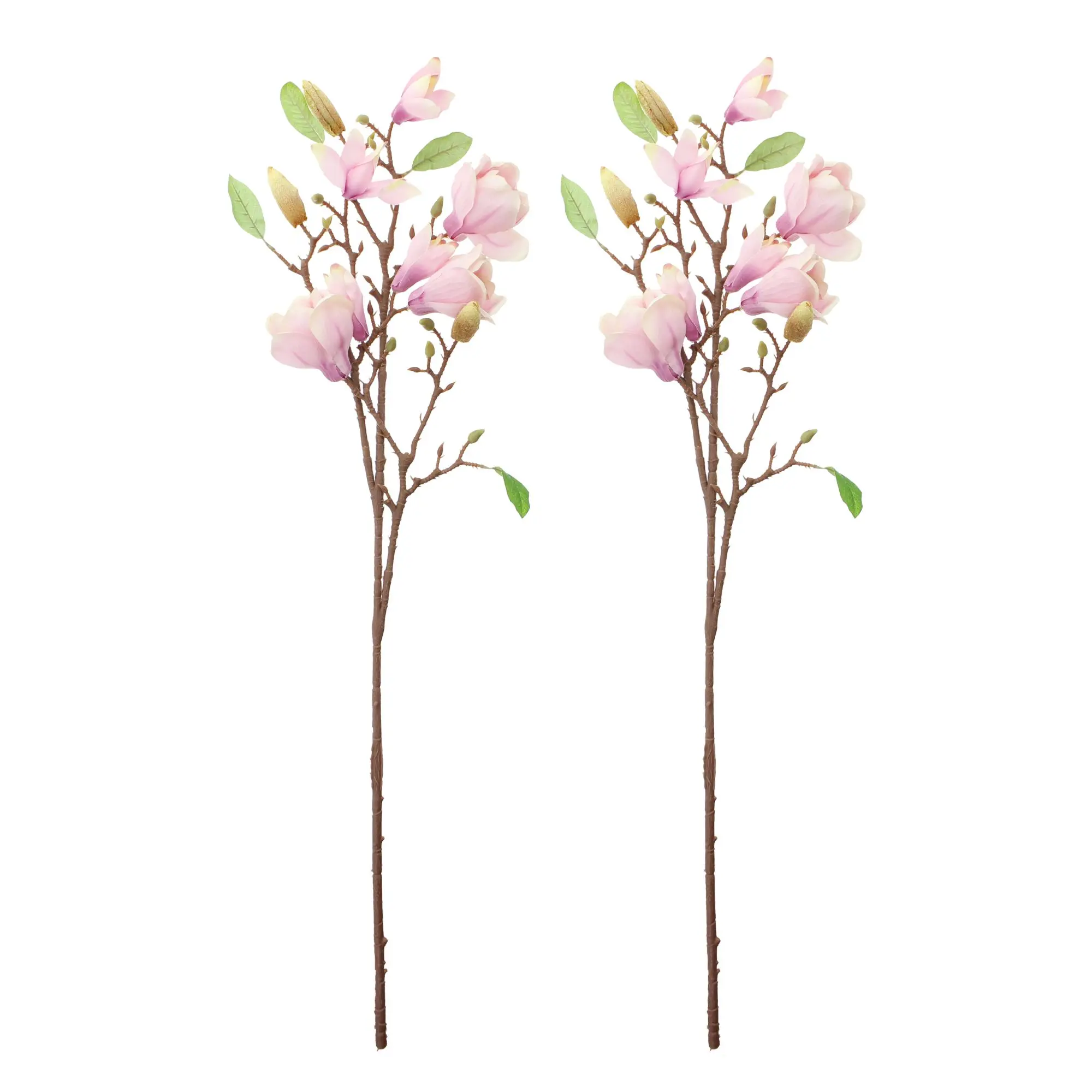 Acheter Lot de 2 fleurs artificielles "magnolias"  dans la boutique en ligne de Frank Flechtwaren pour Pâques