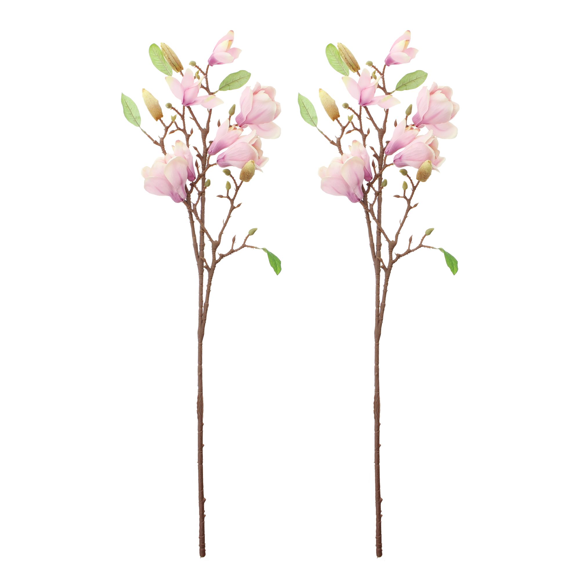 Acheter Lot de 2 fleurs artificielles "magnolias"  dans la boutique en ligne de Frank Flechtwaren pour Pâques