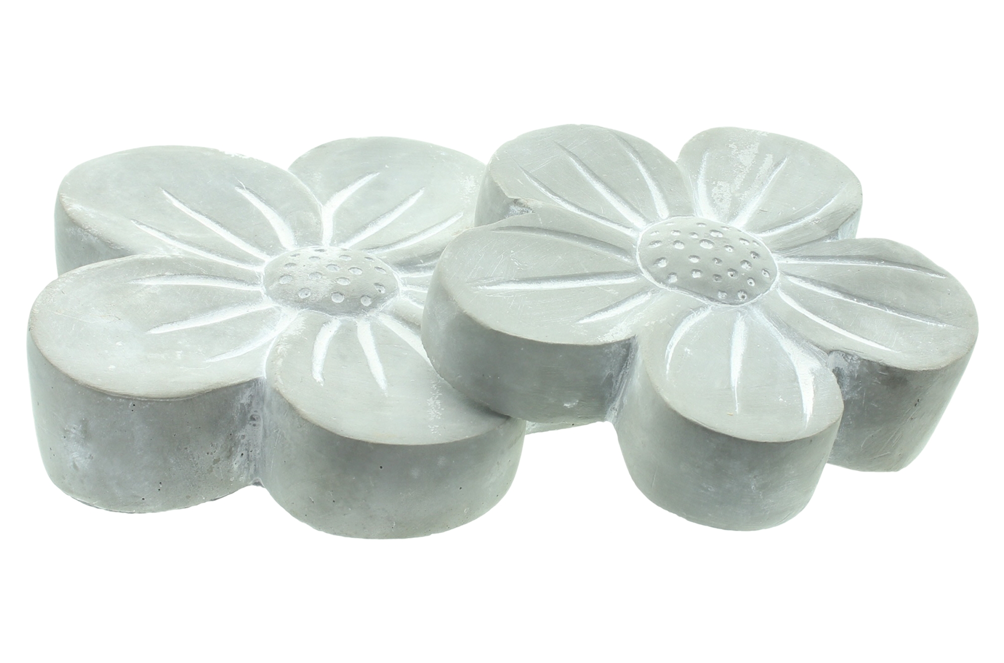 Acheter Lot de 2 fleurs "ciment"  dans la boutique en ligne de Frank Flechtwaren pour Nouvel arrivage