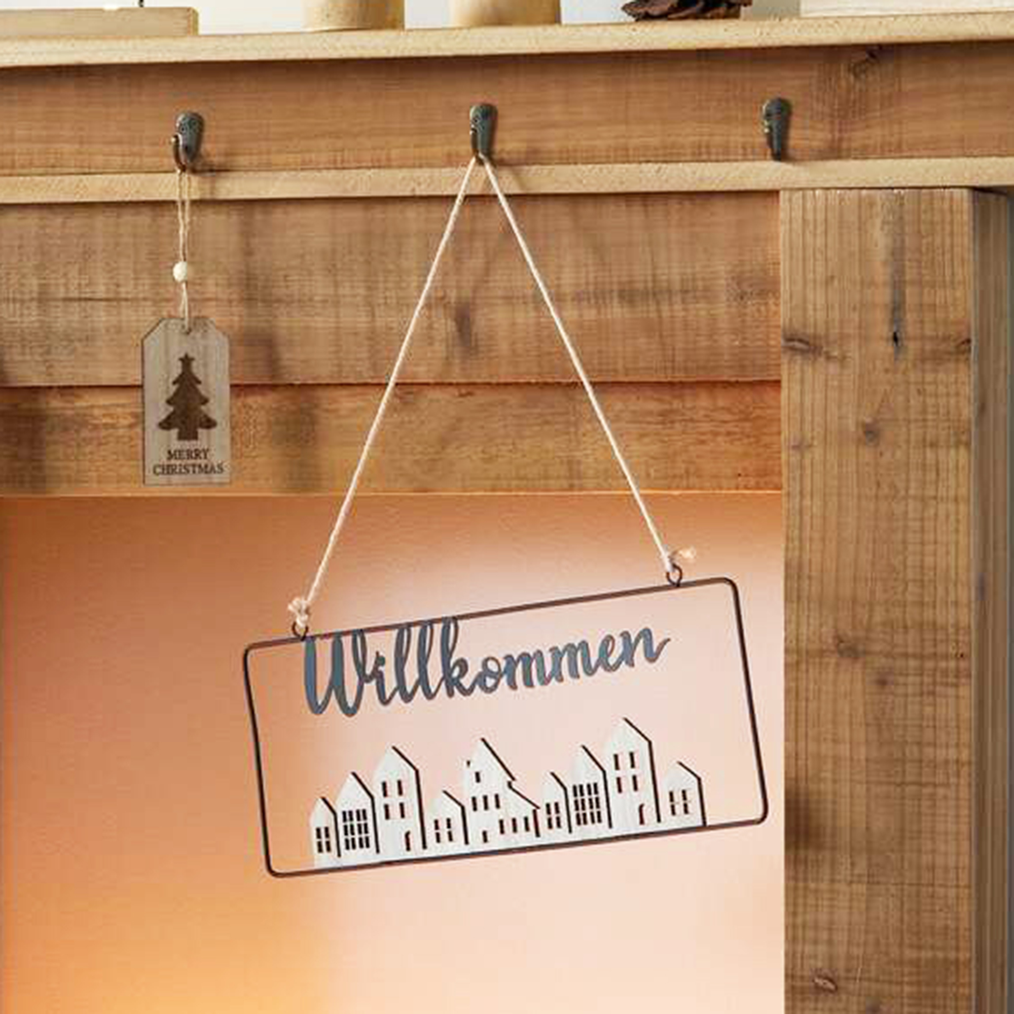 Acheter Suspension "Willkommen"  dans la boutique en ligne de Frank Flechtwaren
