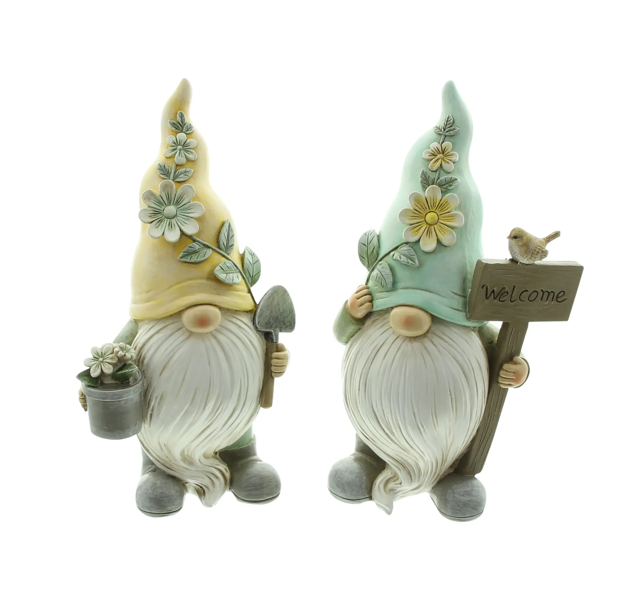 Acheter Lot de 2 lutins "jardinage"  dans la boutique en ligne de Frank Flechtwaren pour Figurines de jardin