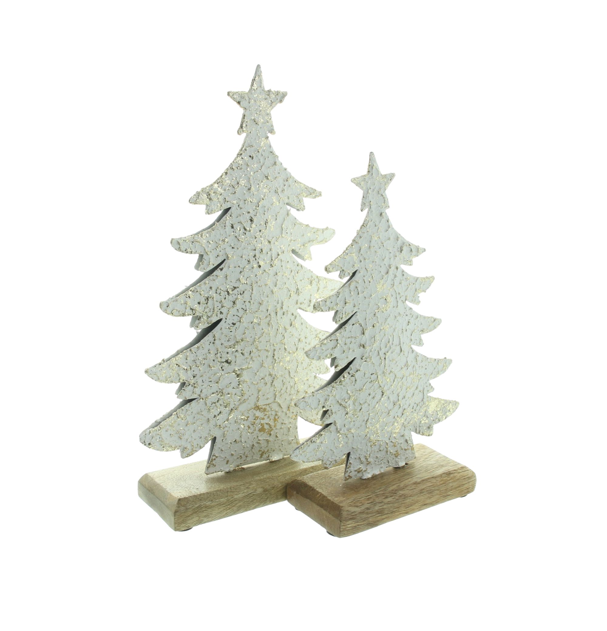 Acheter Sapin décoratif « Snowy », lot de 2 dans la boutique en ligne de Frank Flechtwaren pour Sapins