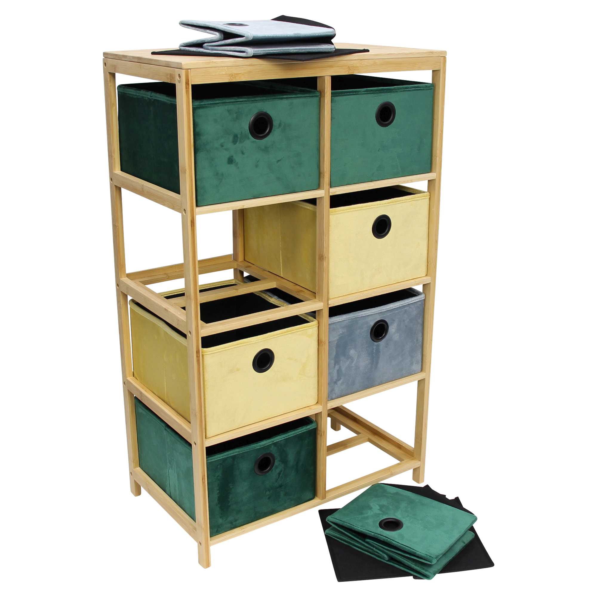 Acheter Armoire en bambou "multicolor"  dans la boutique en ligne de Frank Flechtwaren pour Salon