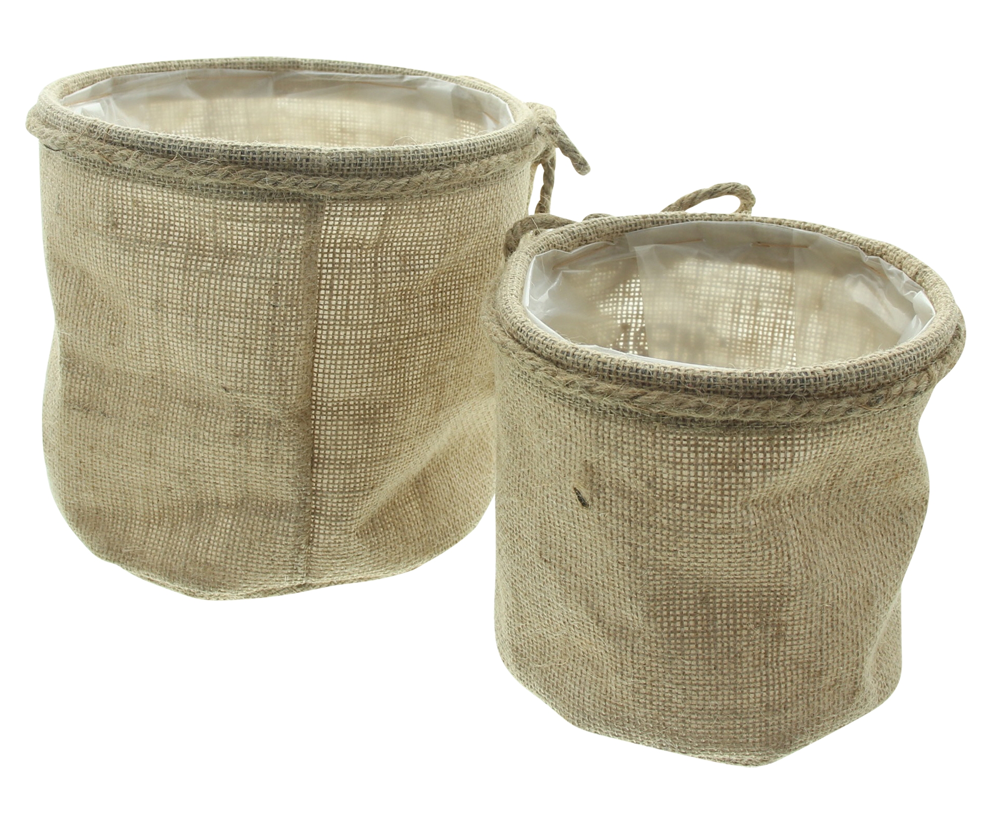 Acheter Lot de 2 paniers à plantes "Merry Christmas"  dans la boutique en ligne de Frank Flechtwaren pour Série titre Noël