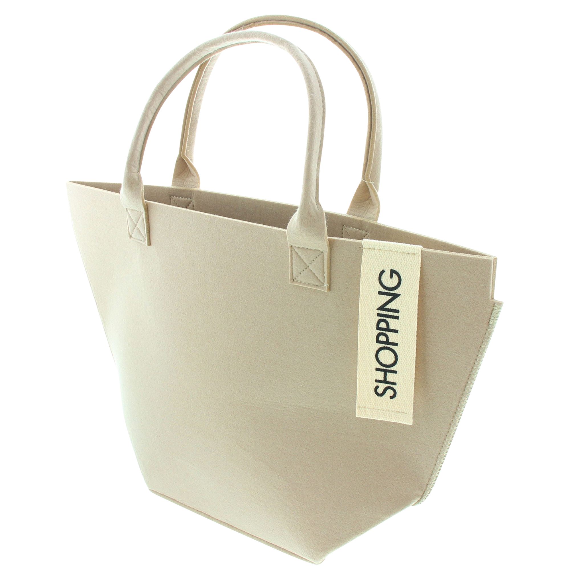 Acheter Sac en feutre "Shopping"  dans la boutique en ligne de Frank Flechtwaren pour Salon