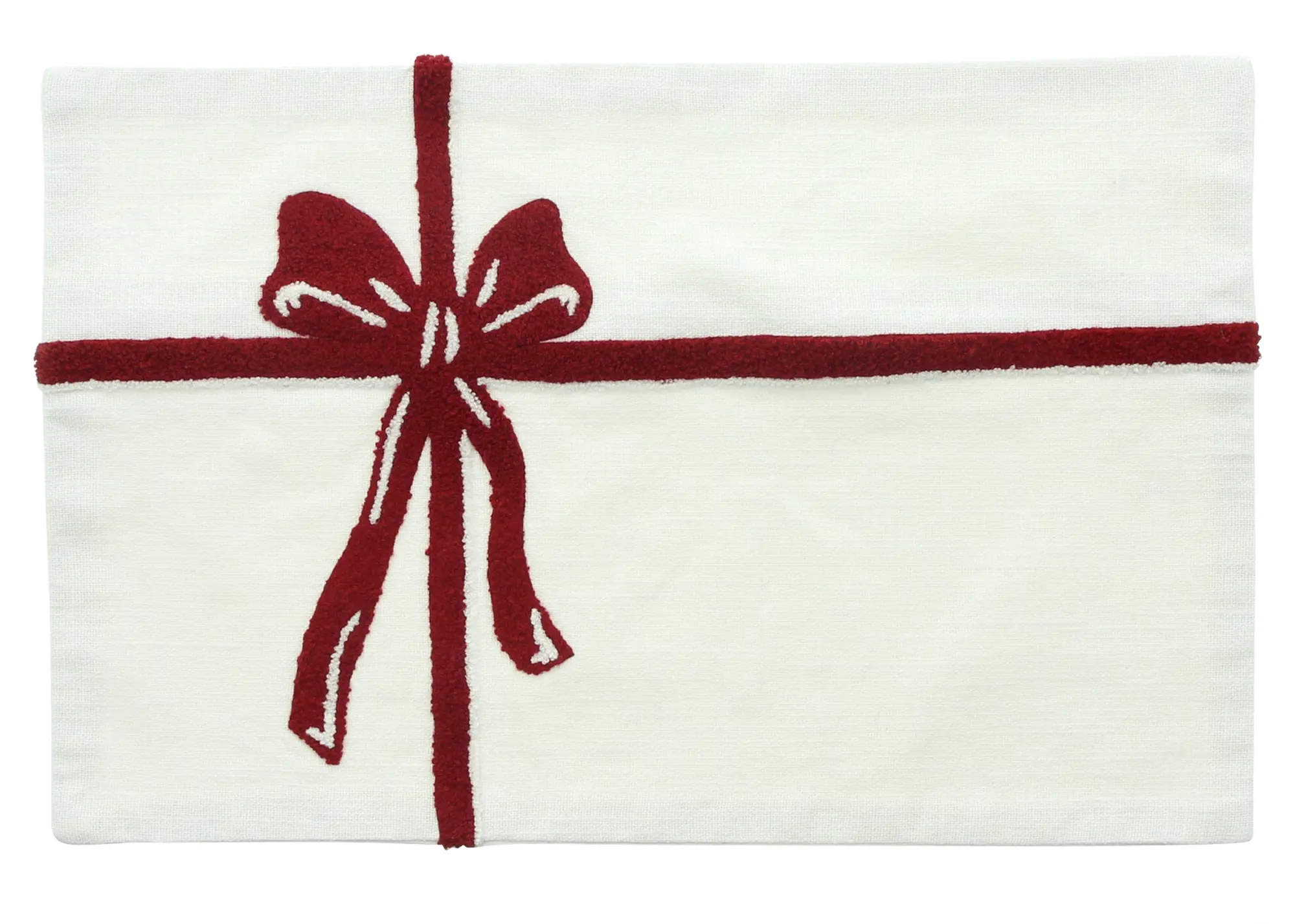 Acheter Housse de coussin "noeud rouge" dans la boutique en ligne de Frank Flechtwaren pour Coussins & remplissages Acheter Housse de coussin "noeud rouge" dans la boutique en ligne de Frank Flechtwaren pour Coussins & remplissages