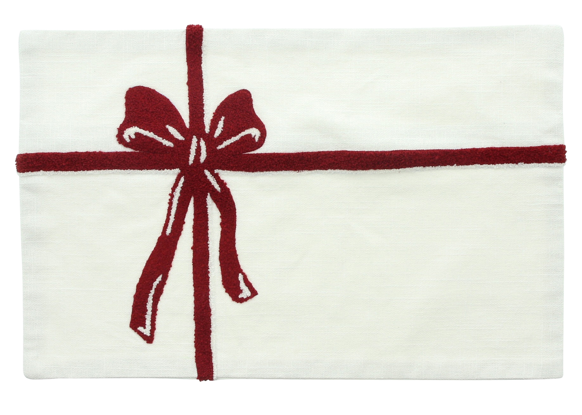 Acheter Housse de coussin "noeud rouge"  dans la boutique en ligne de Frank Flechtwaren pour Coussins &amp; remplissages