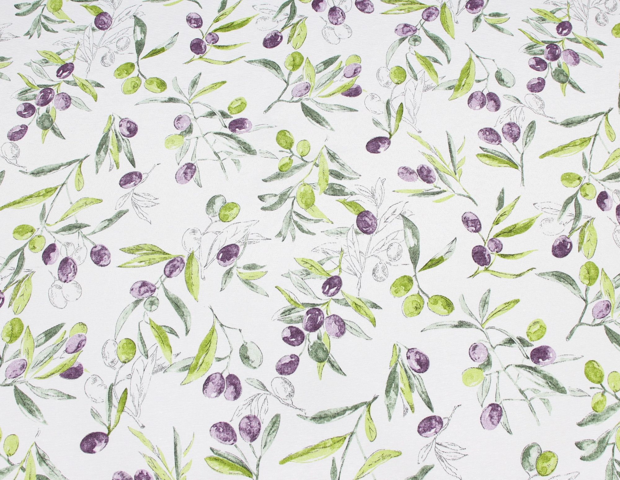 Acheter Nappe ronde "jardin d'oliviers"  dans la boutique en ligne de Frank Flechtwaren pour Nappes