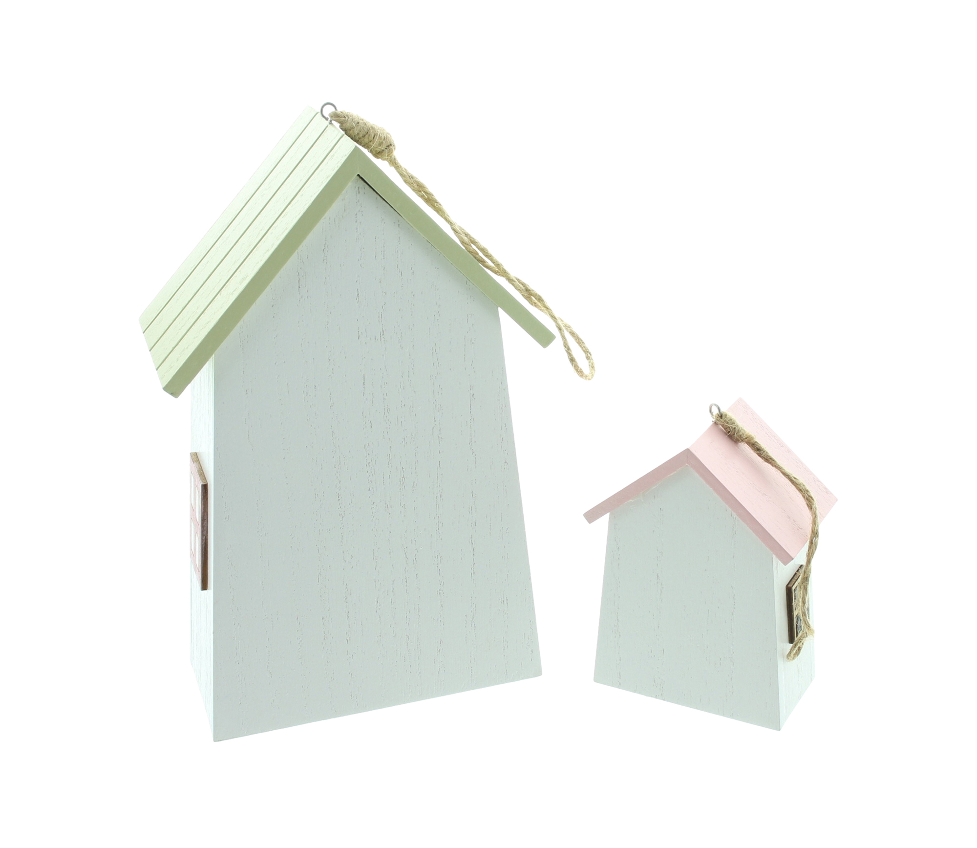 Acheter Lot de 2 suspensions décoratives "nichoir"  dans la boutique en ligne de Frank Flechtwaren pour Nouvel arrivage