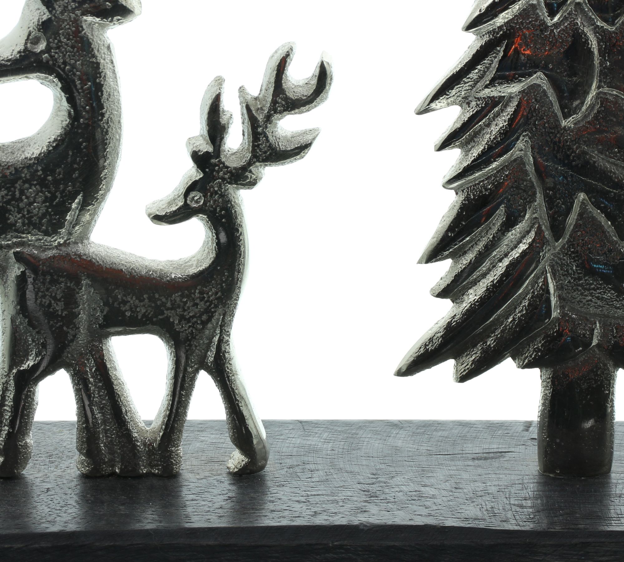 Acheter Planche déco "renne &amp; sapin"  dans la boutique en ligne de Frank Flechtwaren pour Figurines