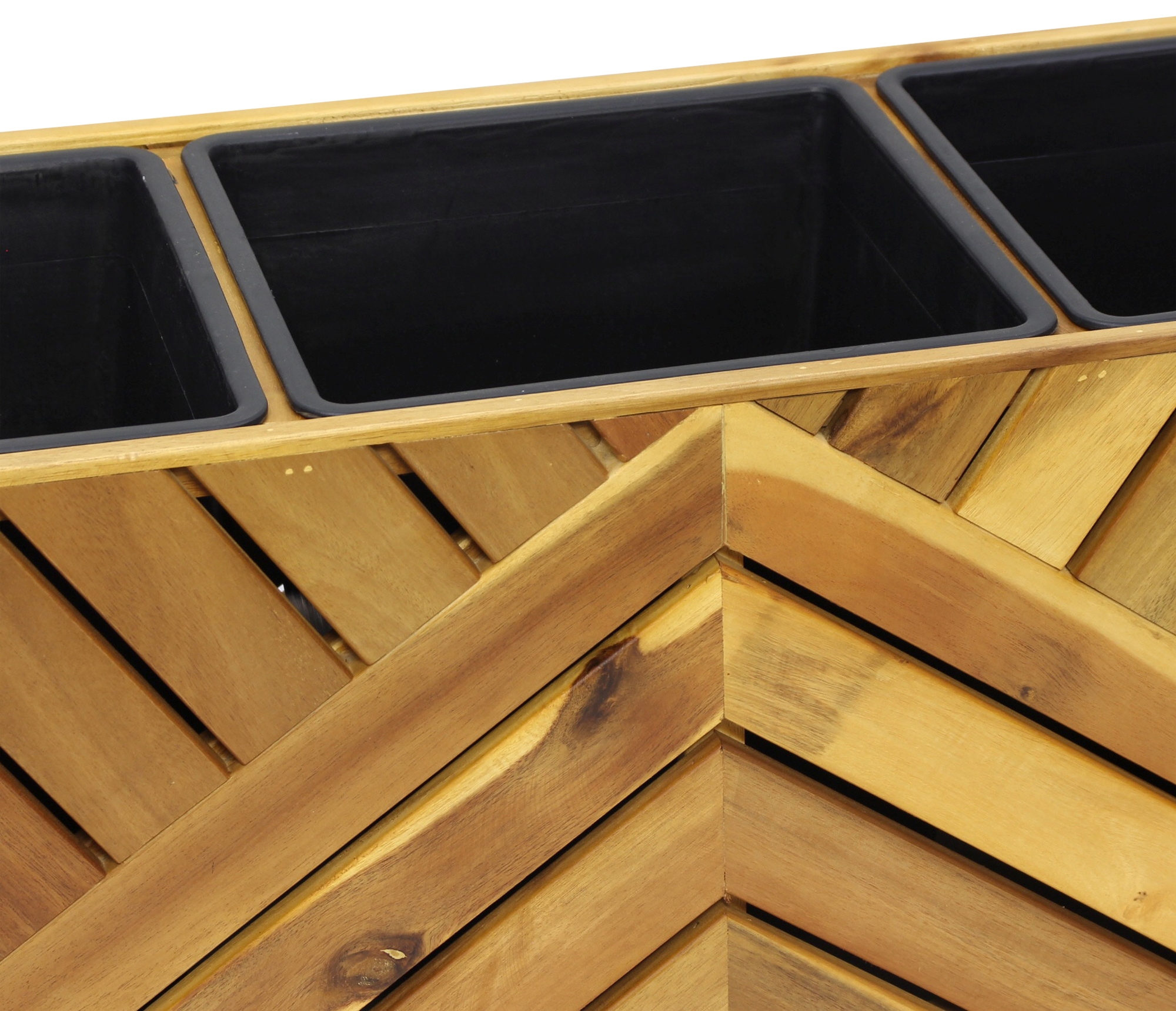 Acheter Jardinière "Recycling Wood"  dans la boutique en ligne de Frank Flechtwaren pour Nouvel arrivage