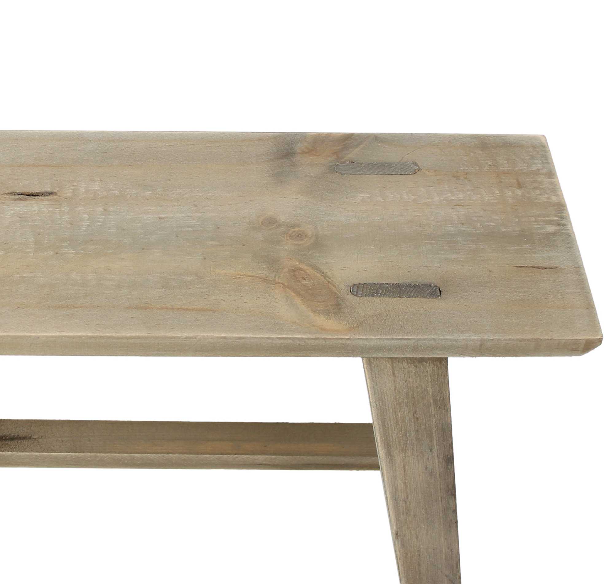 Acheter Petit banc en bois "Used-Look", haut  dans la boutique en ligne de Frank Flechtwaren pour Pâques