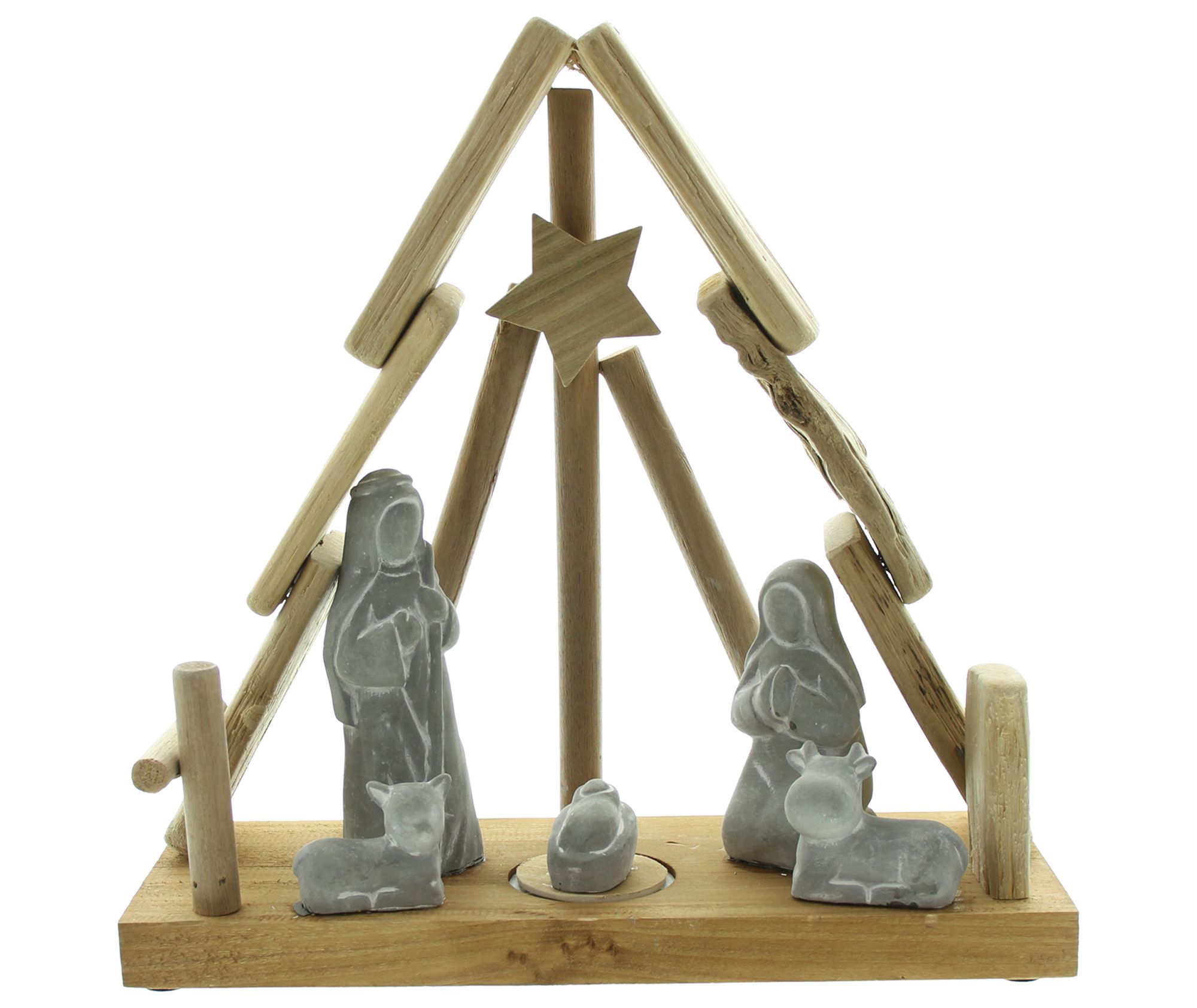 Acheter Crèche LED "Sainte nuit"  dans la boutique en ligne de Frank Flechtwaren pour Décoration LED