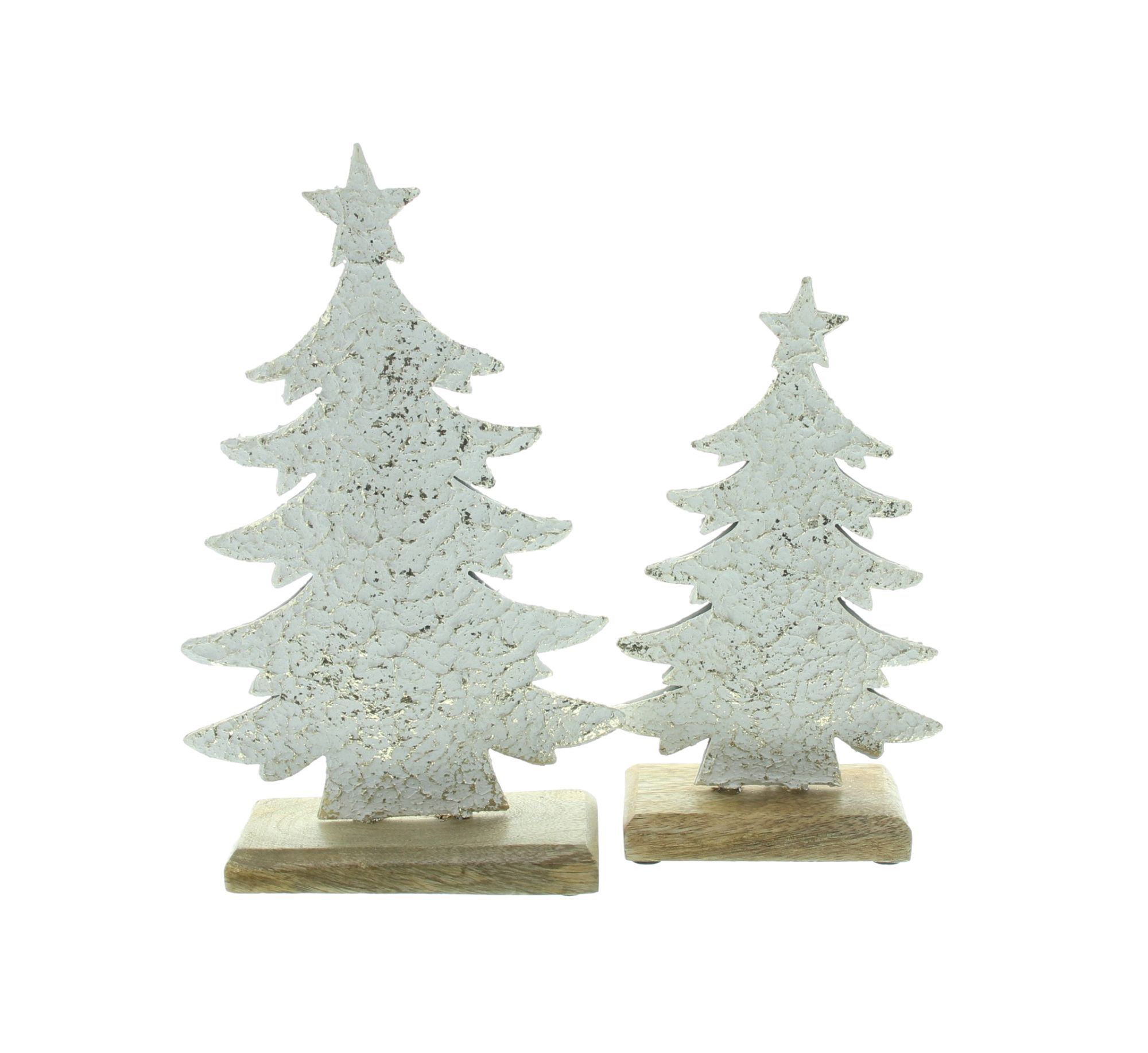 Acheter Sapin décoratif « Snowy », lot de 2 dans la boutique en ligne de Frank Flechtwaren pour Sapins