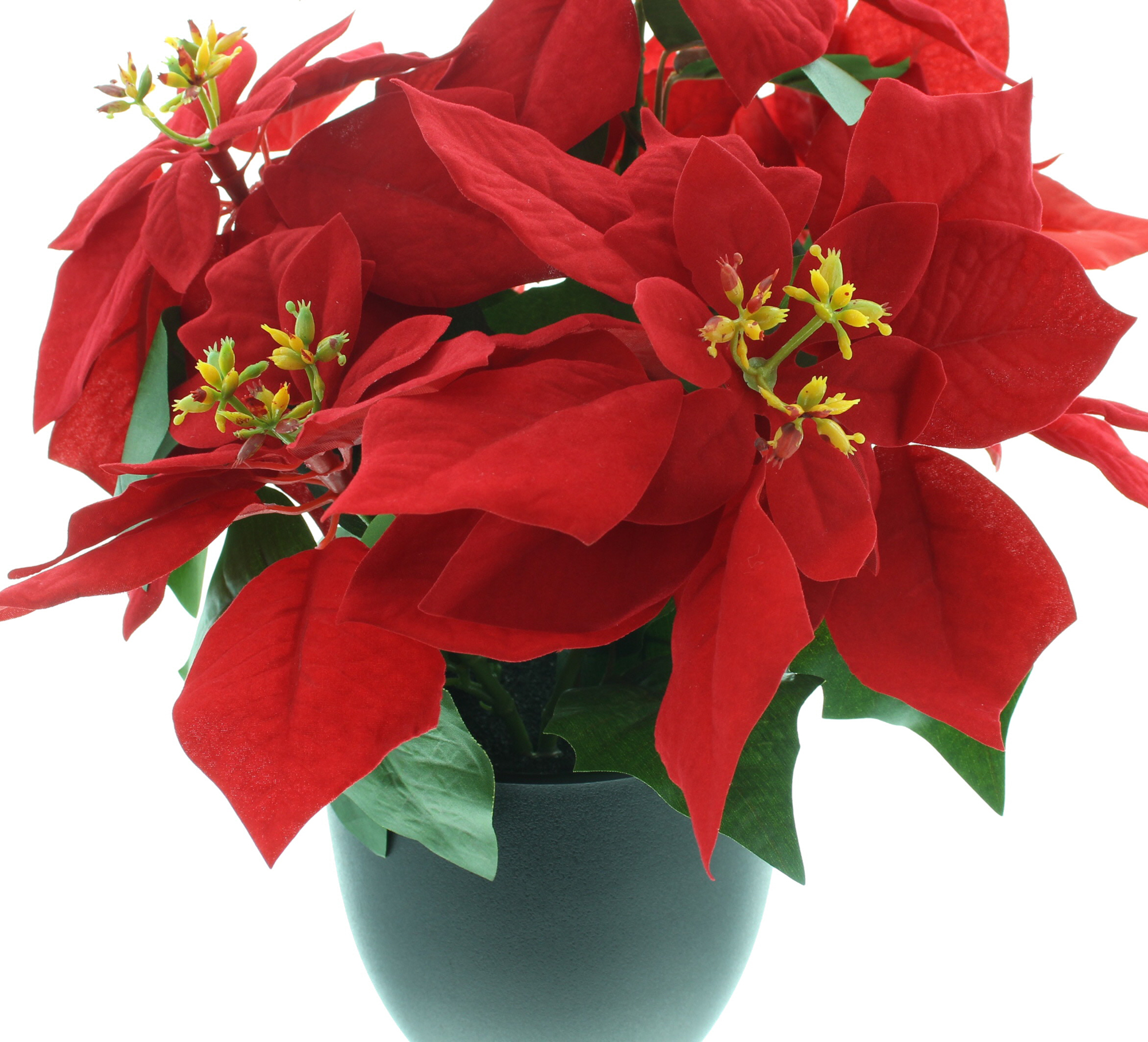 Acheter Fleur artificielle "grand poinsettia"  dans la boutique en ligne de Frank Flechtwaren pour Noël